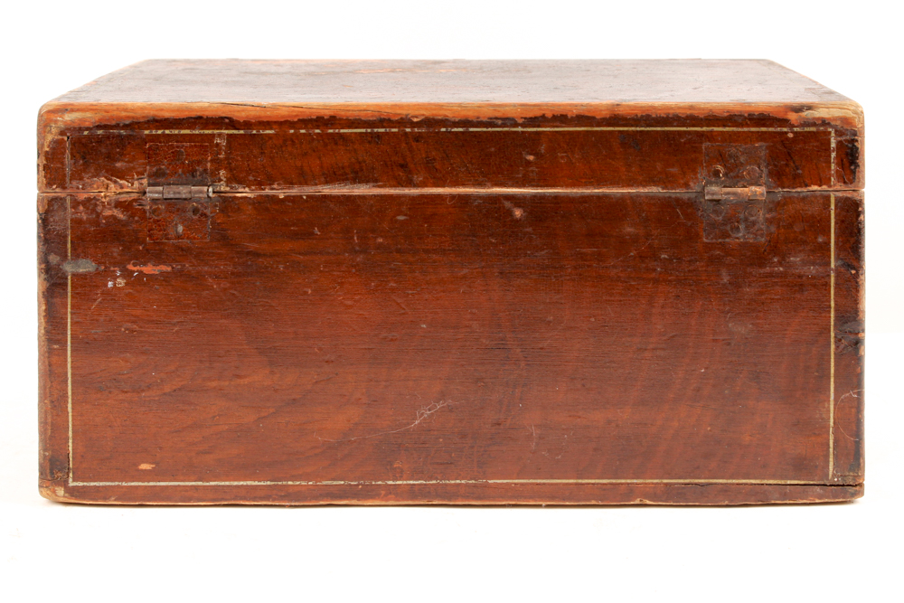 Antique Sugar Box With Cutter / Breaker