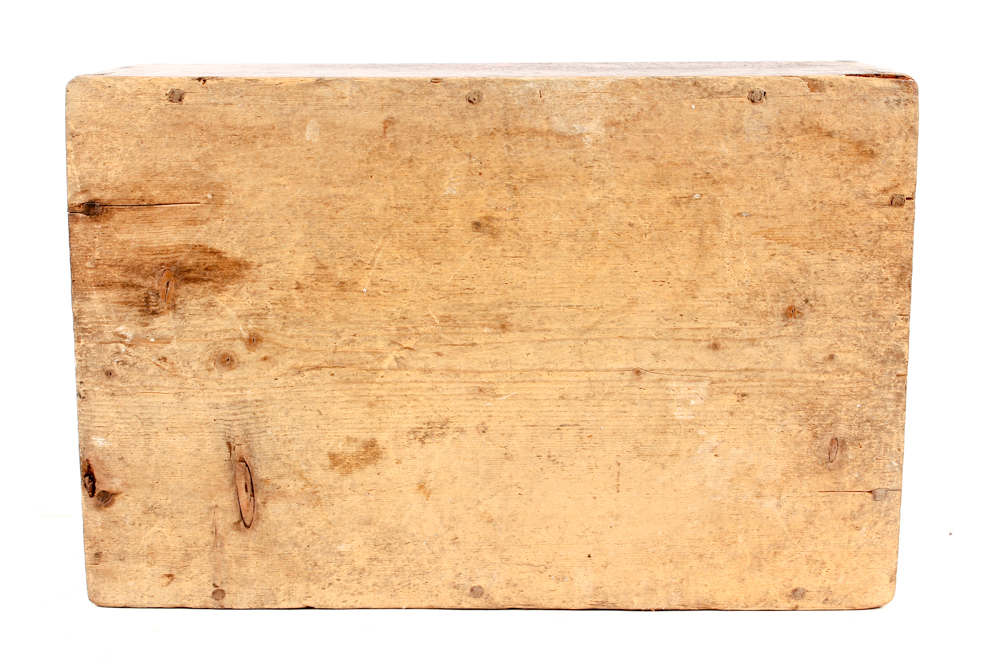 Antique Sugar Box With Cutter / Breaker