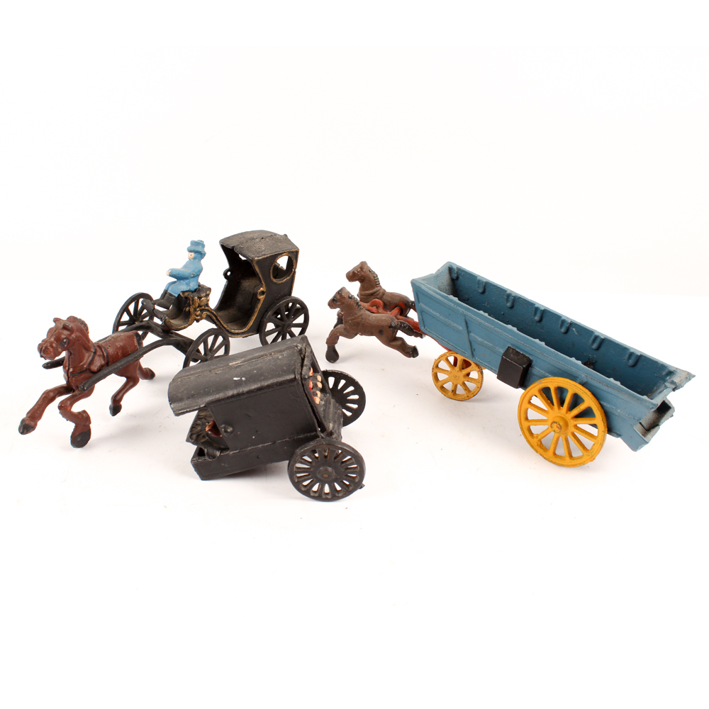 Cast Iron Toy Carriages
