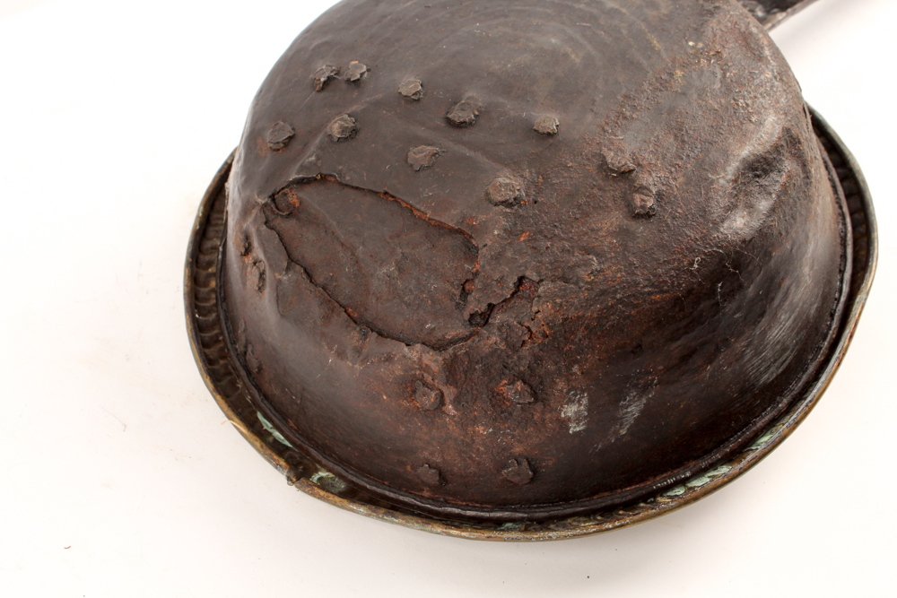 Antique Brass Shoe Forms and Bed Warmer