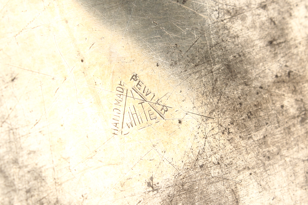 Plymouth, Salem and Other American Pewter Tableware