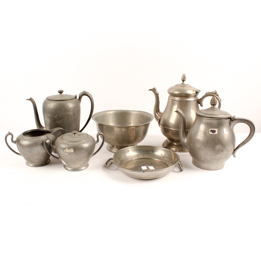 International Silver Co. and Other Pewter Tableware