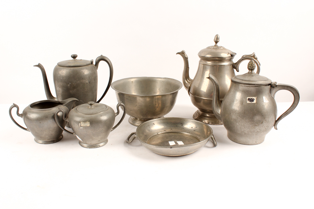 International Silver Co. and Other Pewter Tableware