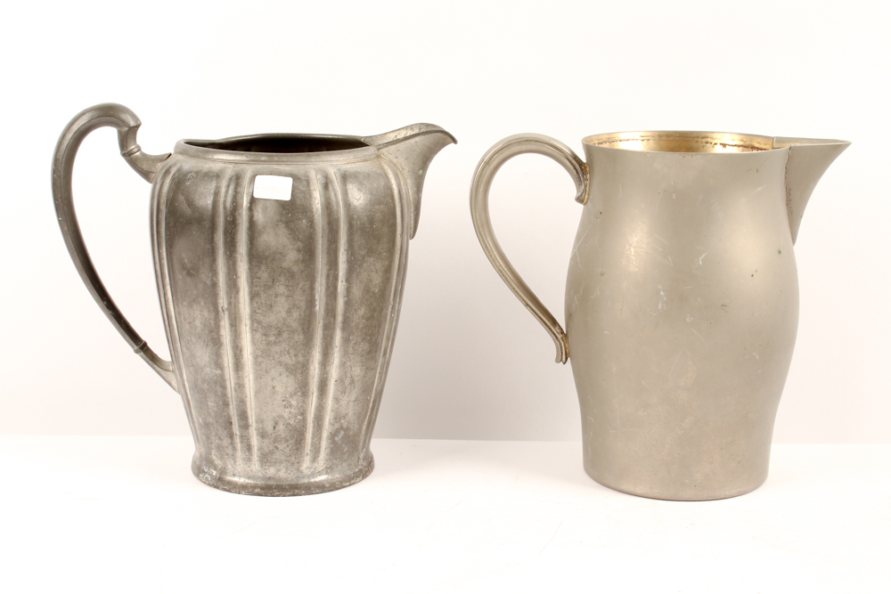 Royal Holland, Kirk Pewter by Hanle and Other American Pewter Tableware