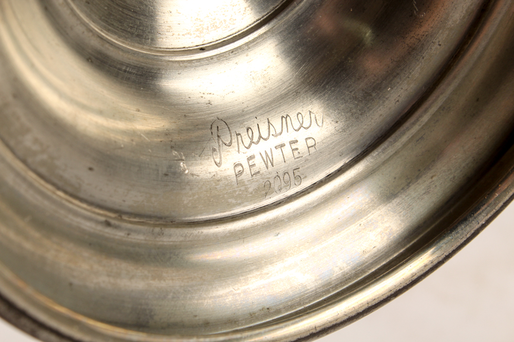 Royal Holland, Kirk Pewter by Hanle and Other American Pewter Tableware