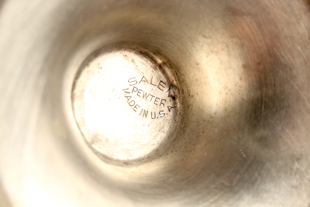 Royal Holland, Kirk Pewter by Hanle and Other American Pewter Tableware