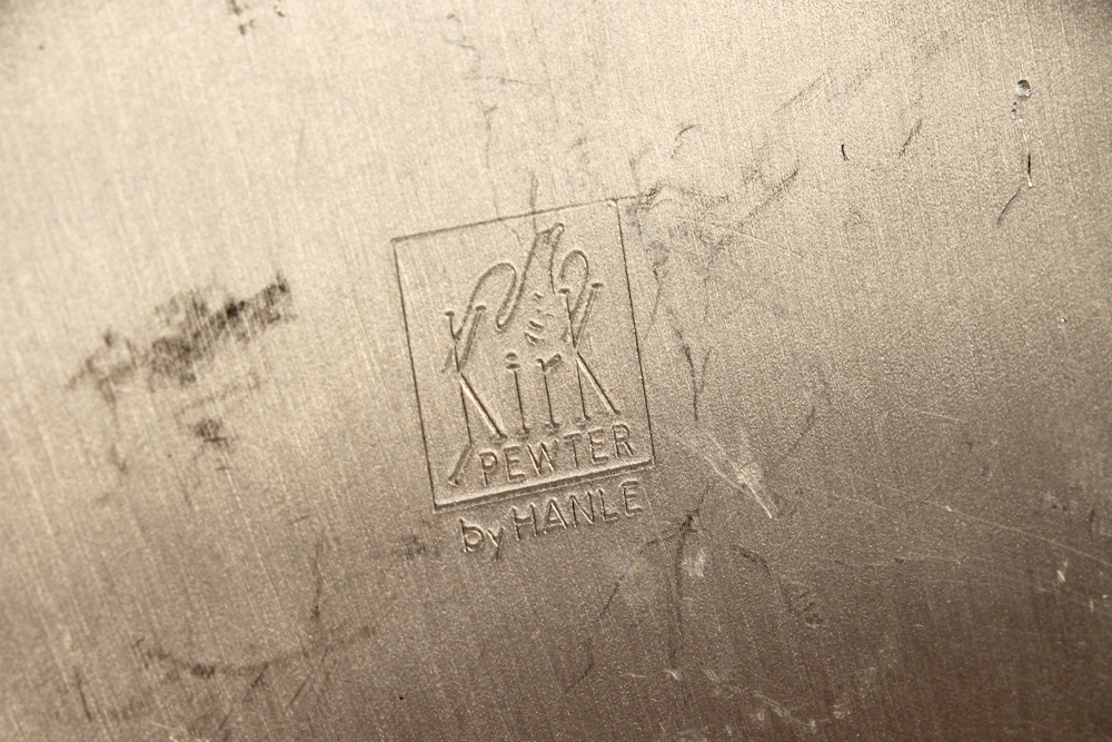 Royal Holland, Kirk Pewter by Hanle and Other American Pewter Tableware