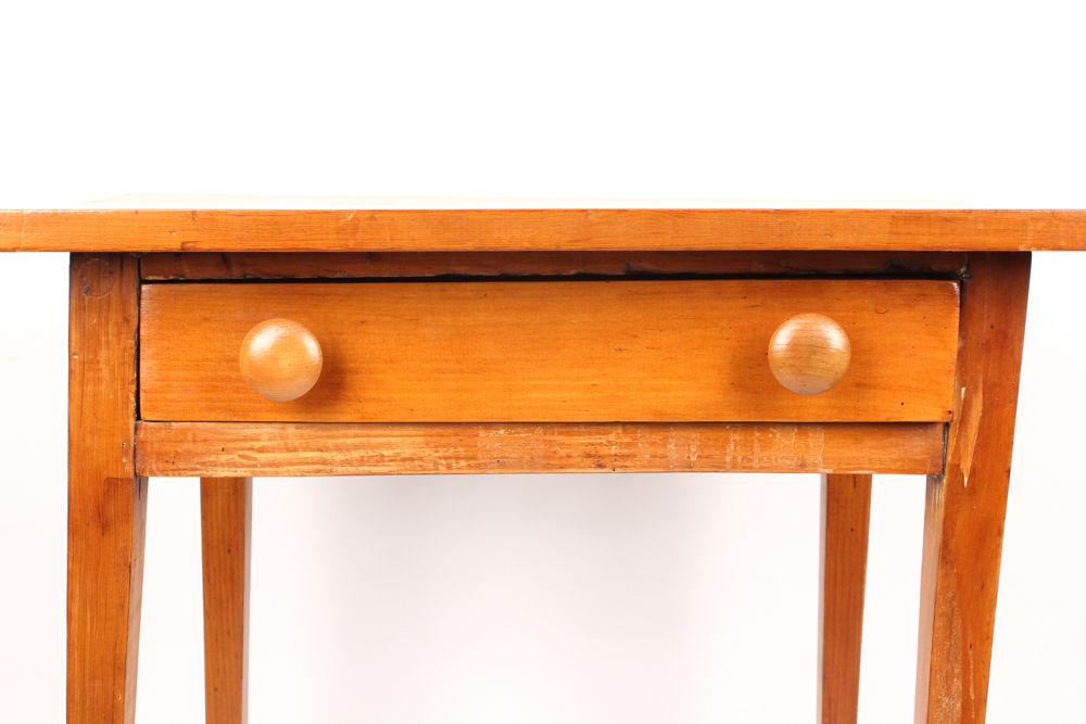 Antique Pine One Drawer Stand