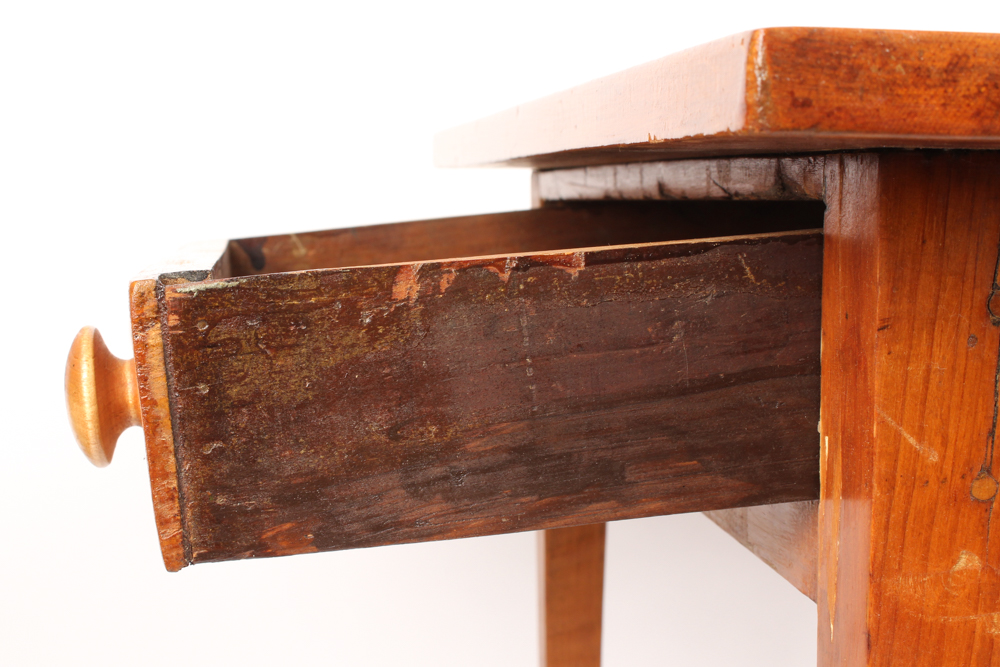 Antique Pine One Drawer Stand