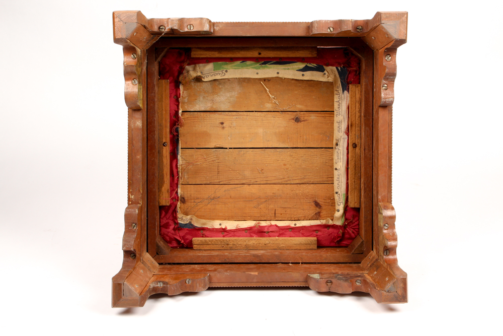 Antique American Empire Cherry Footstool