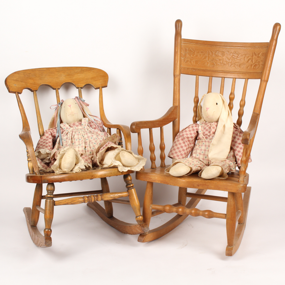 Vintage Children's Rocking Chairs