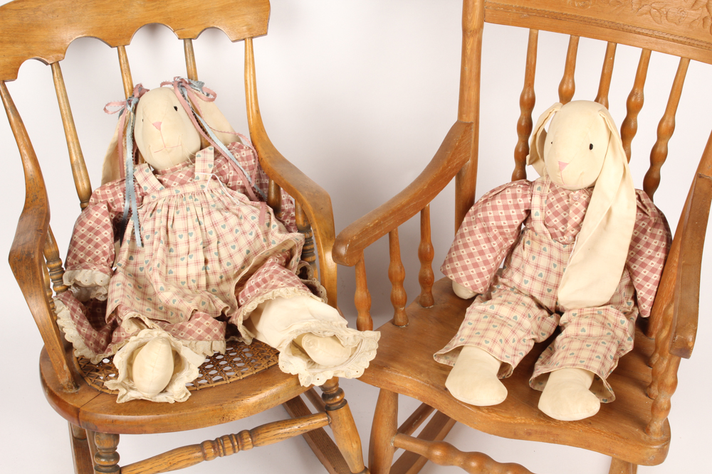 Vintage Children's Rocking Chairs