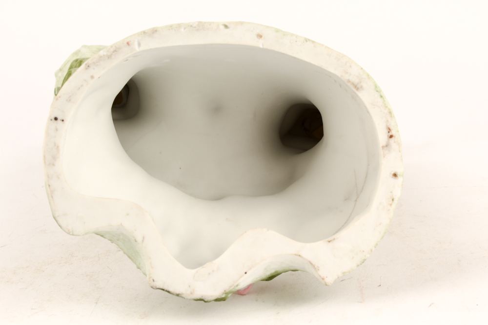 Bisque Figural Candelabra and Capodimonte Floral Decor