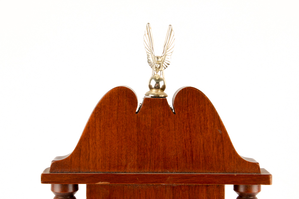 Vintage Wood Framed Wall Barometer