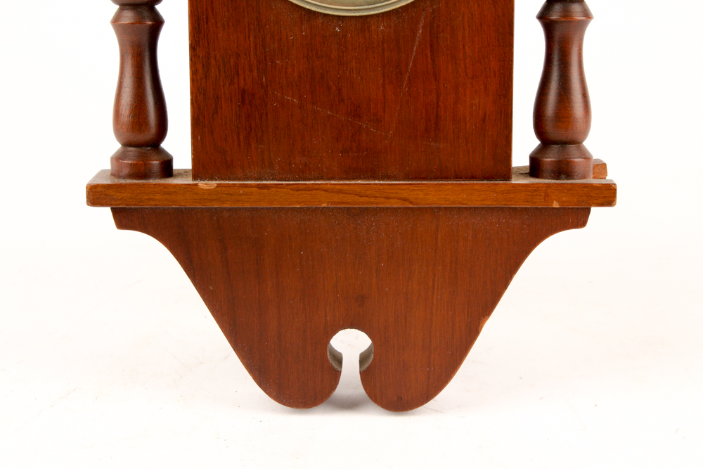 Vintage Wood Framed Wall Barometer