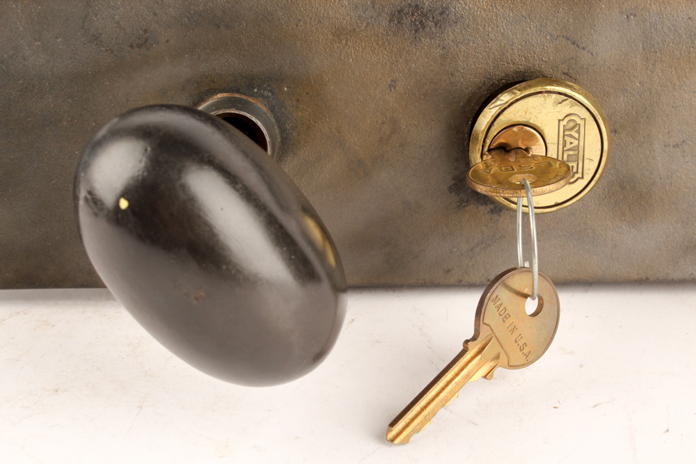 Door Deadbolt Hardware by Yale