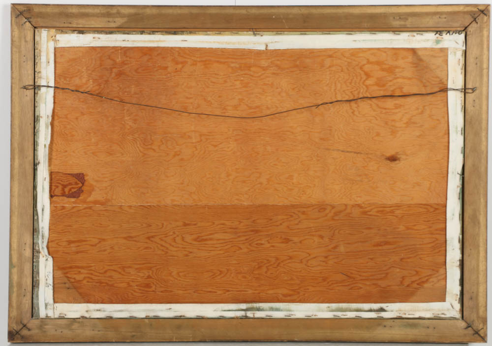 Samuel Roöst Oil Painting on Canvas of a Winter Landscape