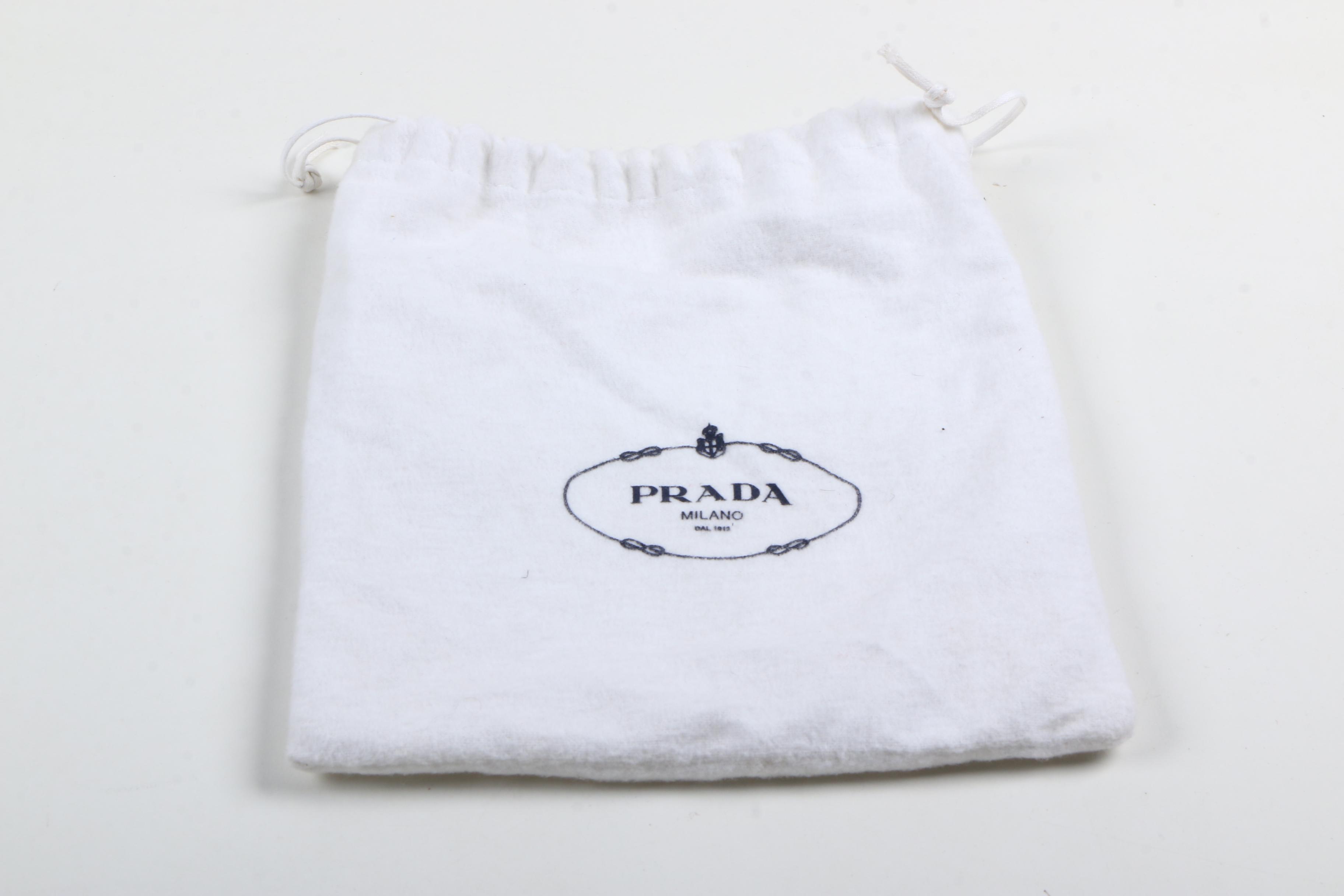 Prada Satin and Beaded Fringe Evening Bag