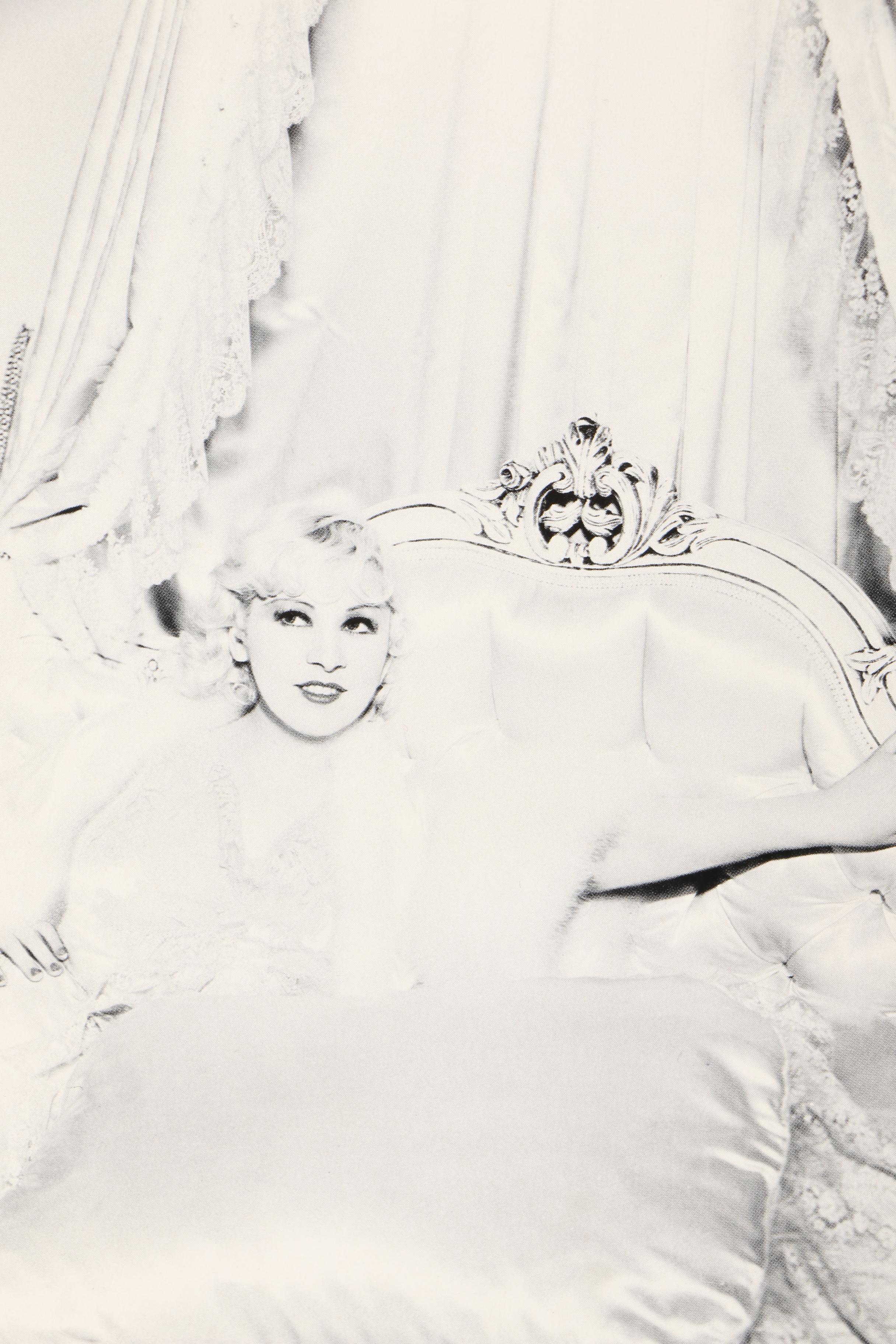 Vintage Offset Lithograph Silent Film Production Stills Including Mae West