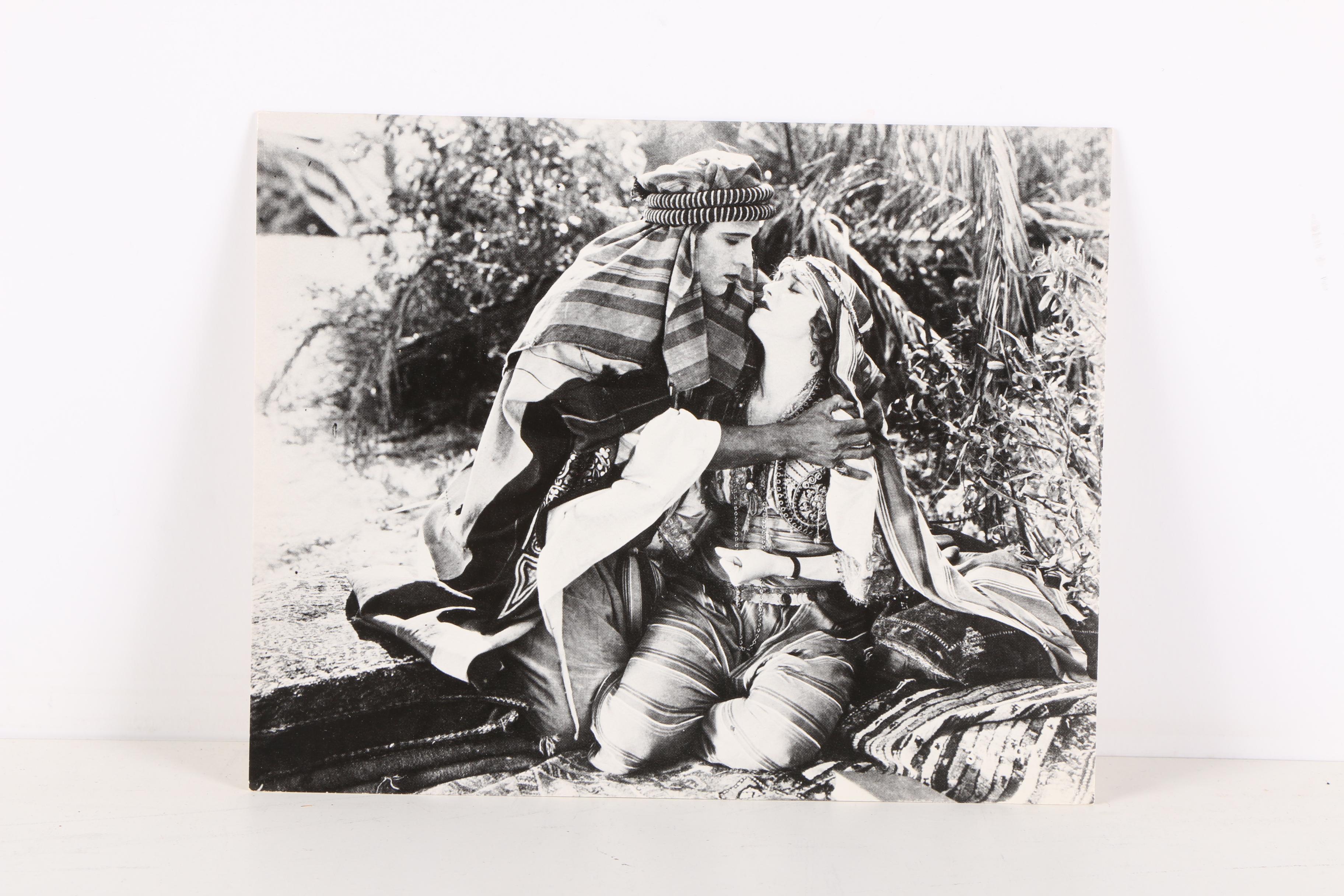 Vintage Offset Lithograph Silent Film Production Stills Including Mae West