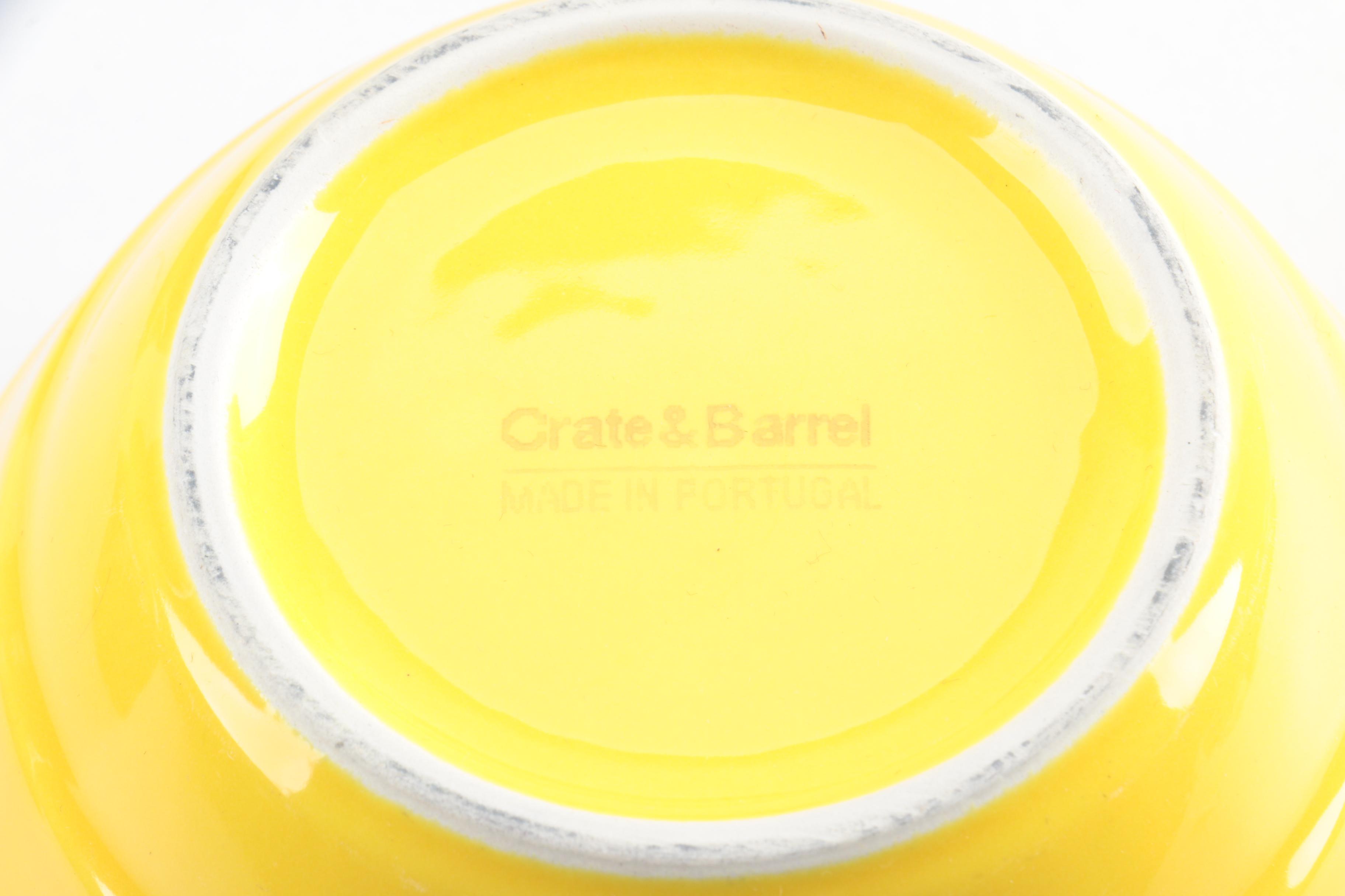 Crate & Barrel Mixing Bowls