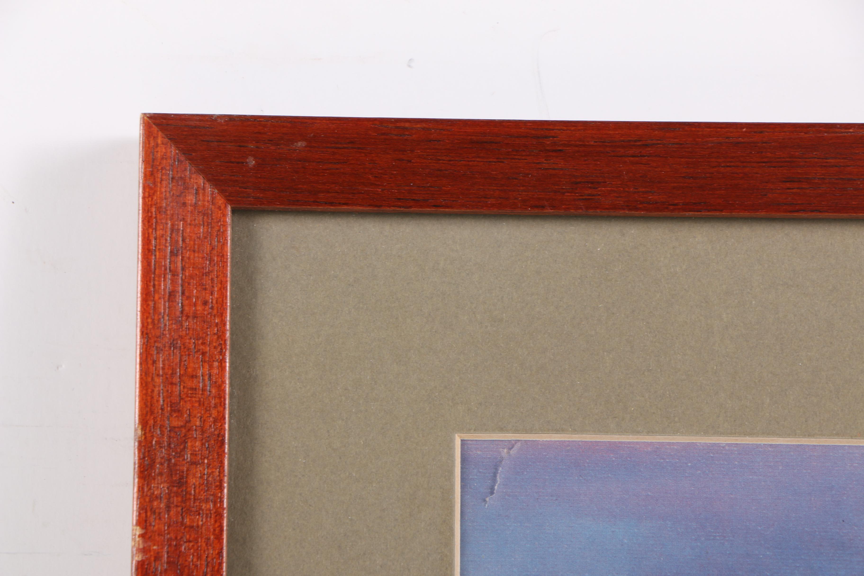 Offset Lithograph after Michael J. Meketi "End of the Trail"