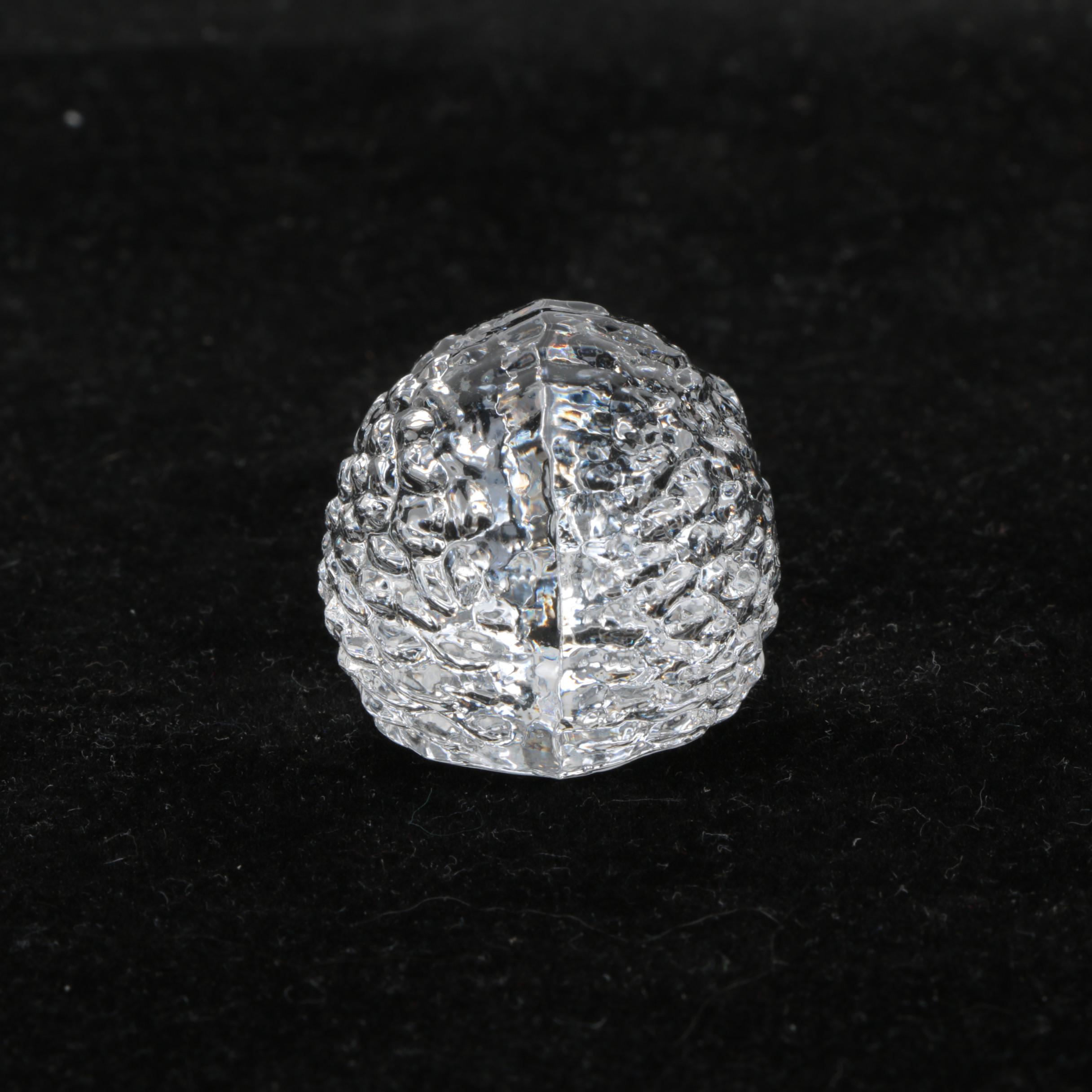 Vintage Goebel Crystal Hedgehog Paperweight