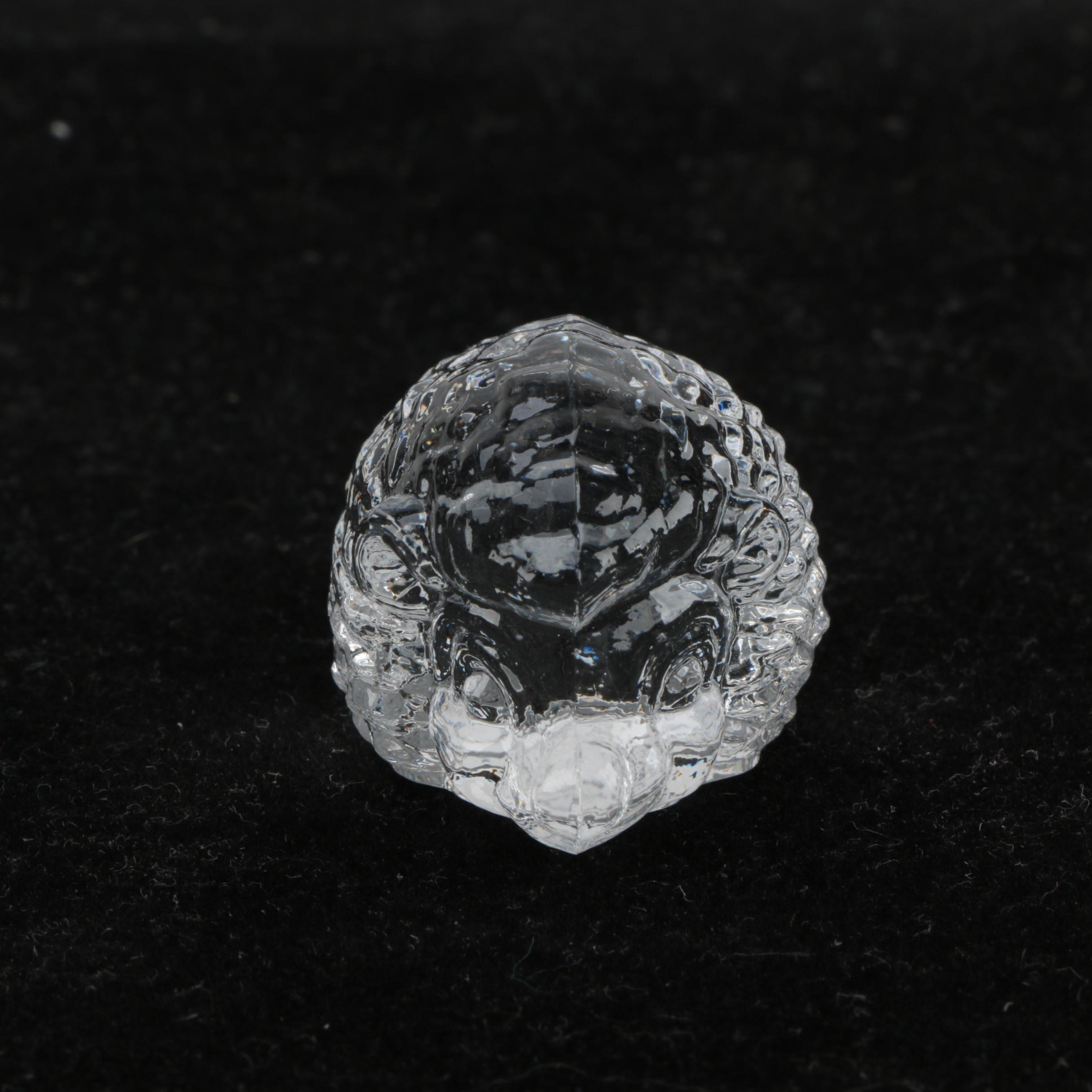Vintage Goebel Crystal Hedgehog Paperweight