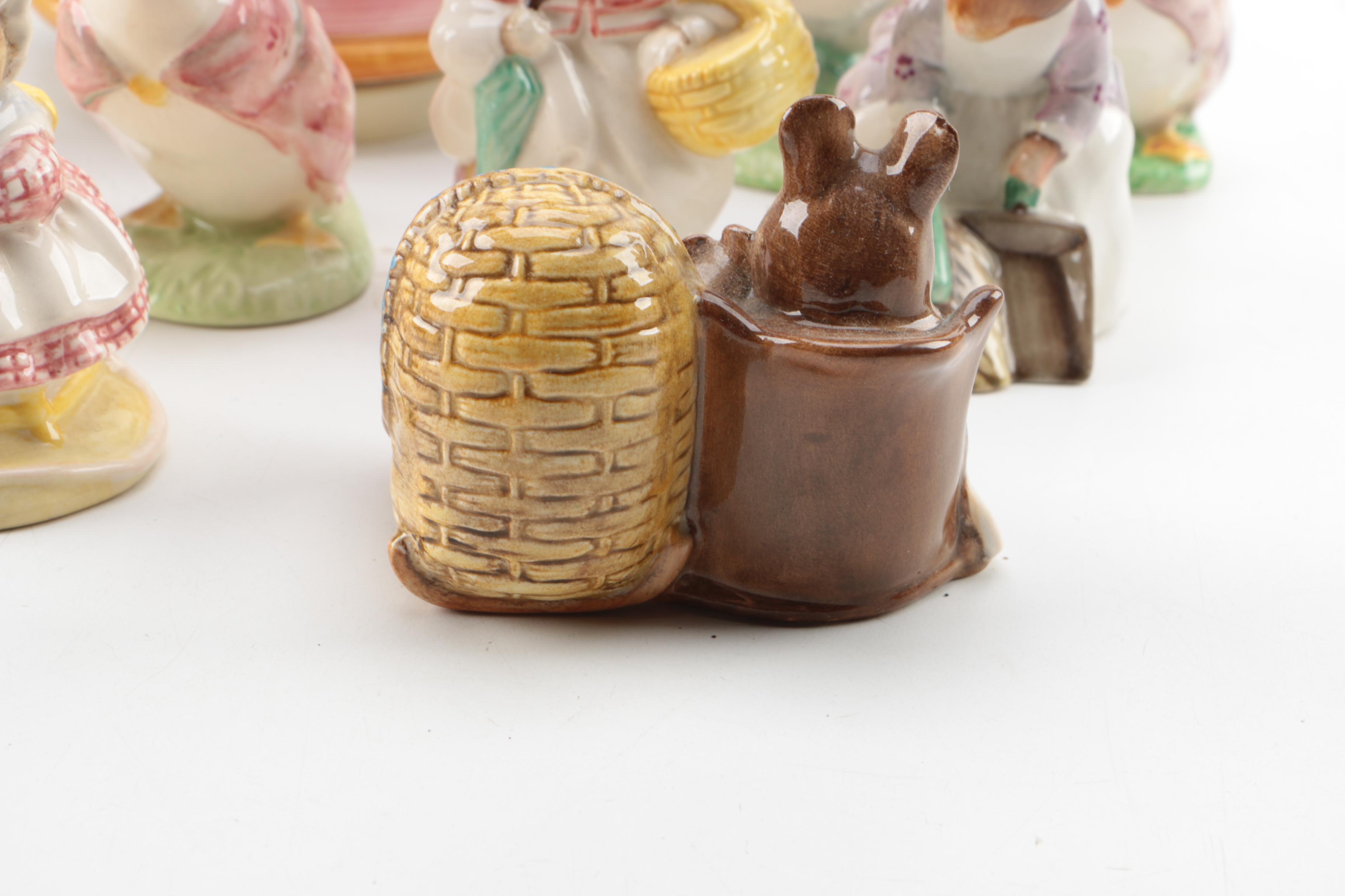 Beswick Beatrix Potter Figurines with Music Box