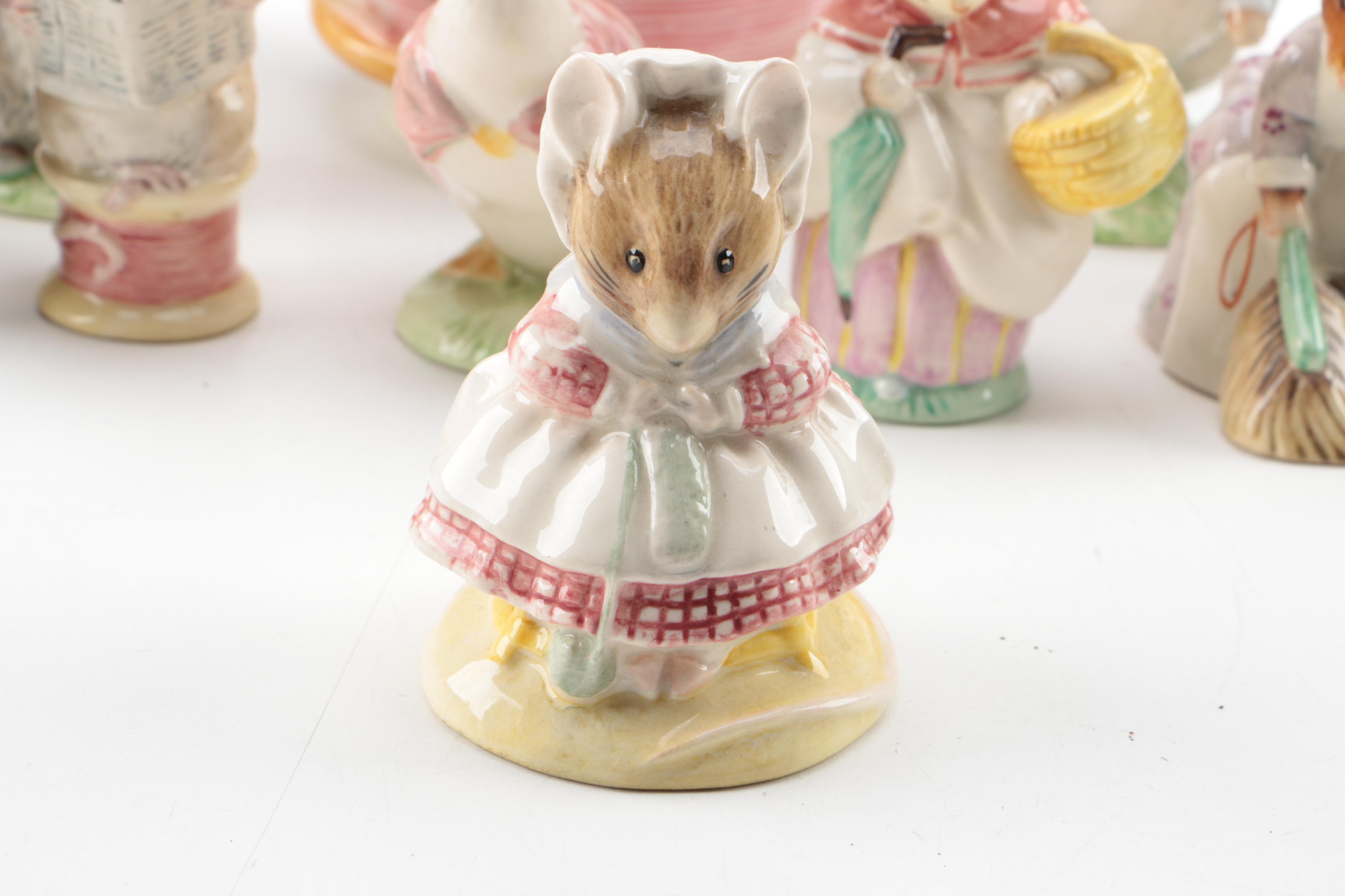 Beswick Beatrix Potter Figurines with Music Box