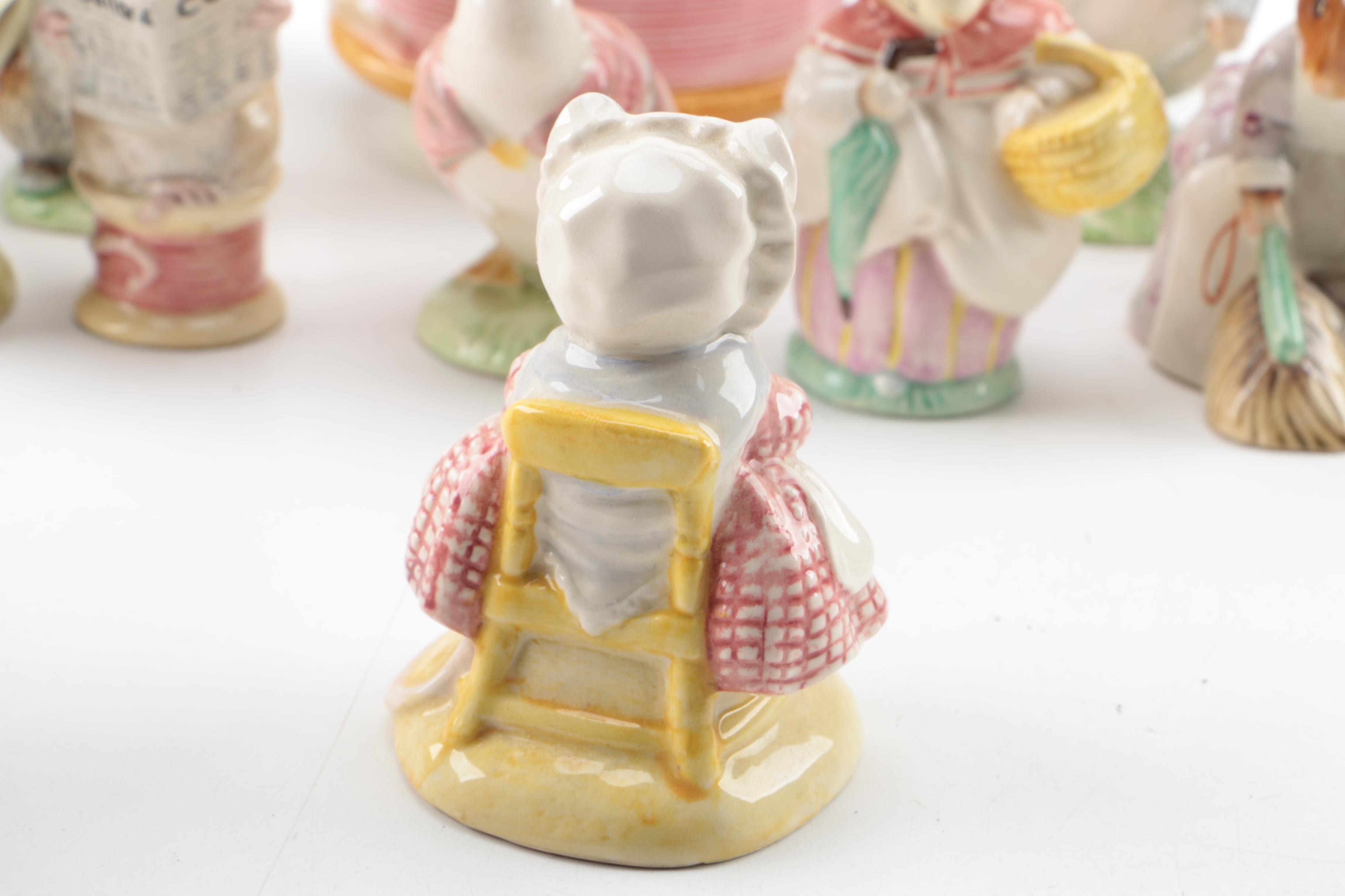 Beswick Beatrix Potter Figurines with Music Box