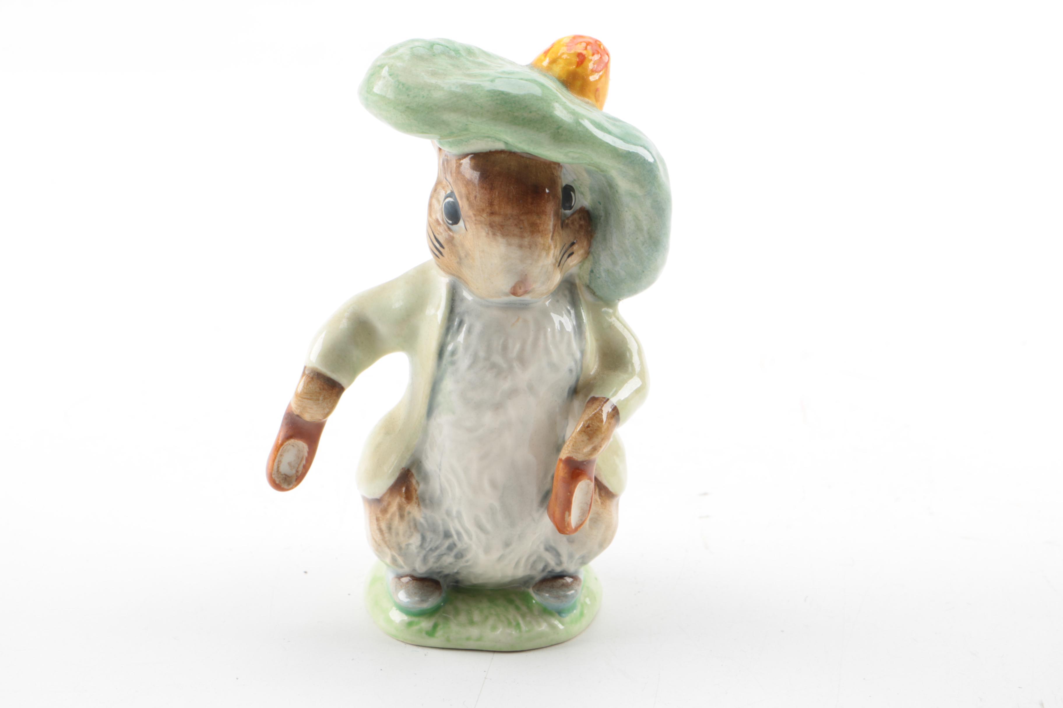 Beswick Beatrix Potter Figurines with Music Box