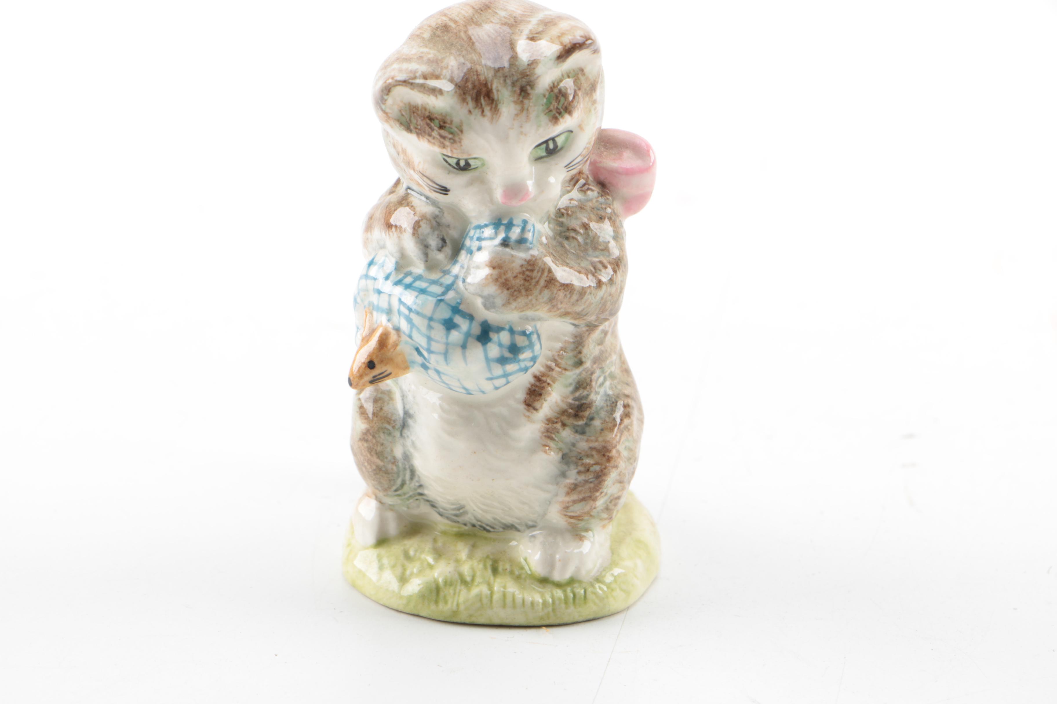 Beswick Beatrix Potter Figurines with Music Box