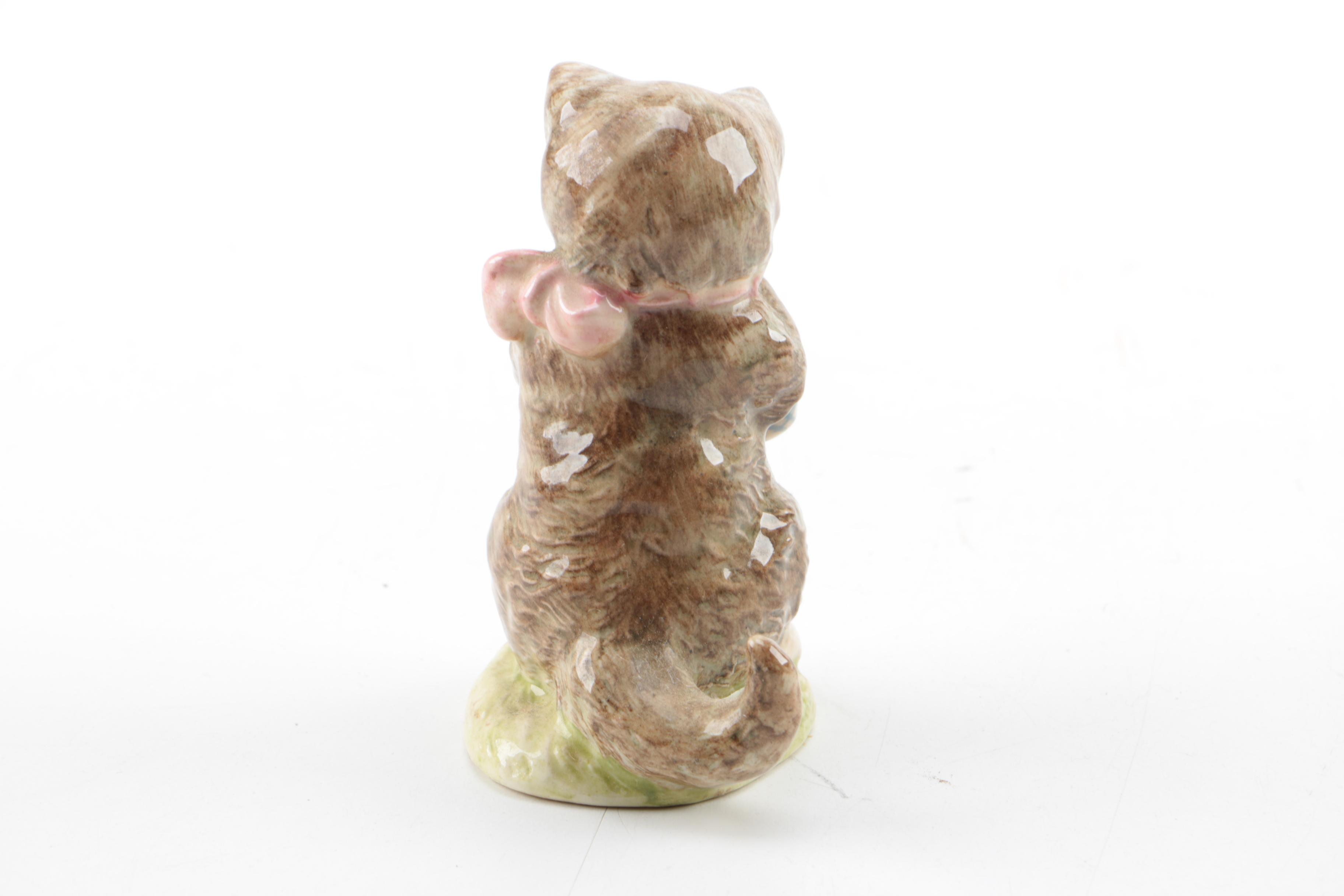 Beswick Beatrix Potter Figurines with Music Box