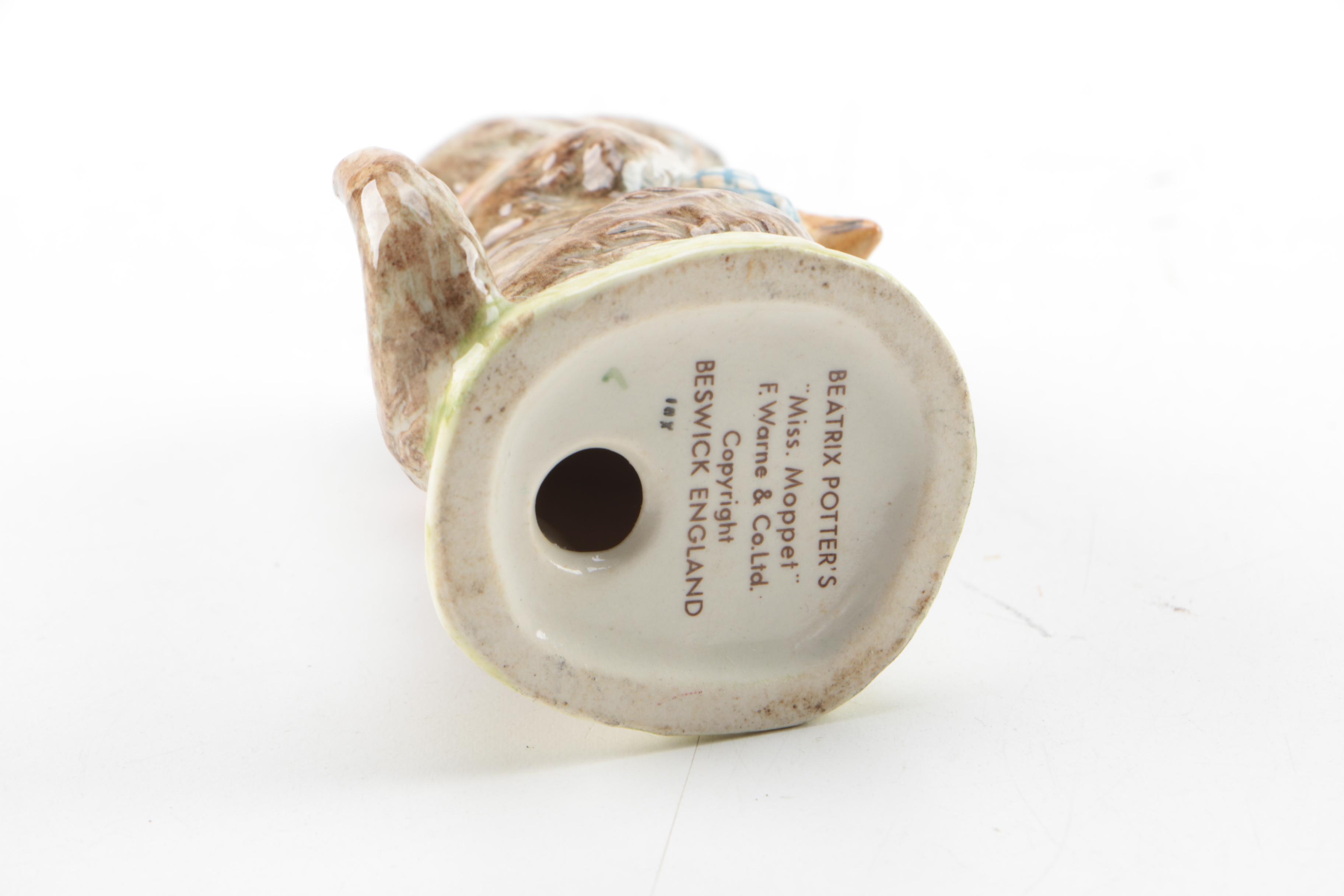 Beswick Beatrix Potter Figurines with Music Box