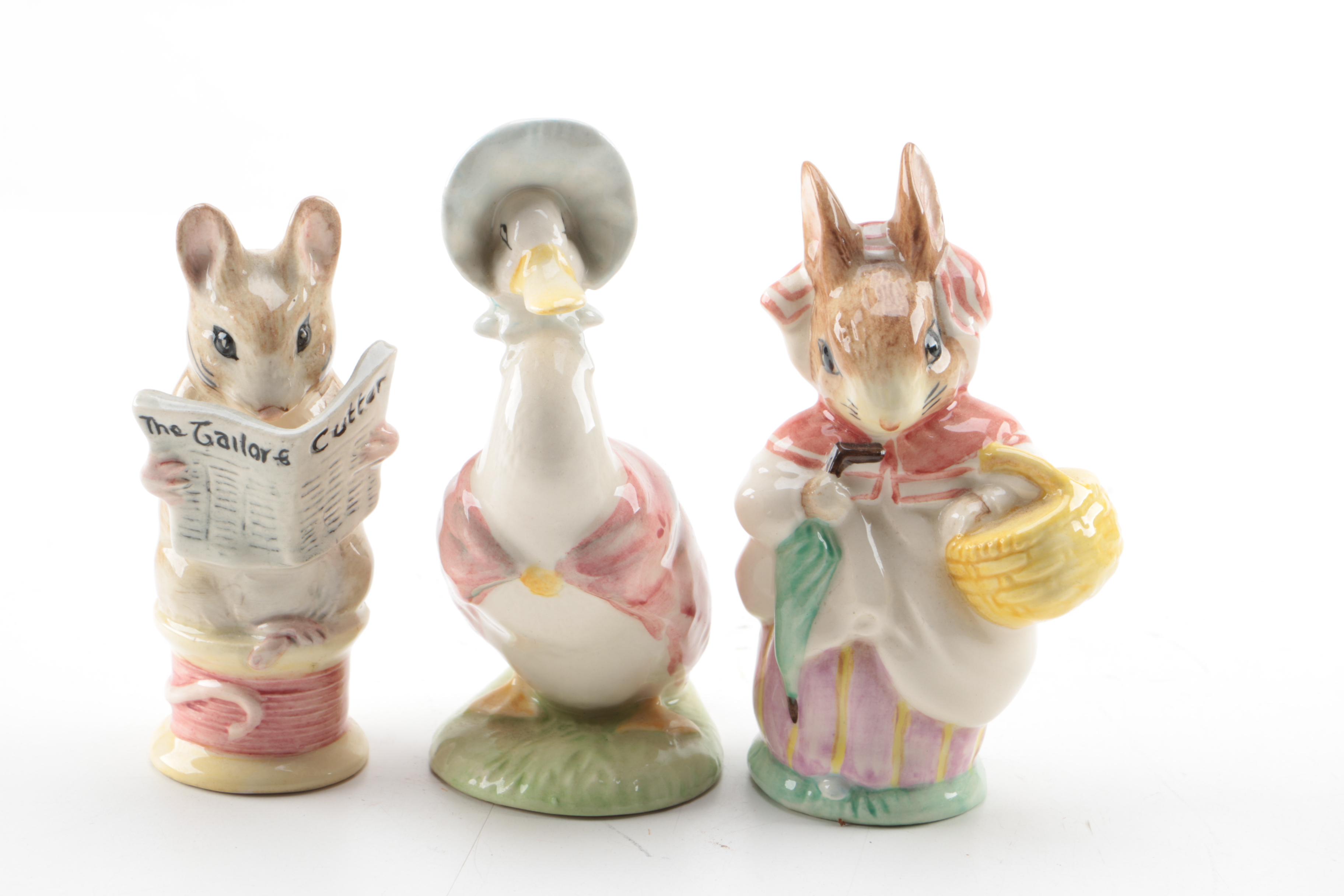 Beswick Beatrix Potter Figurines with Music Box