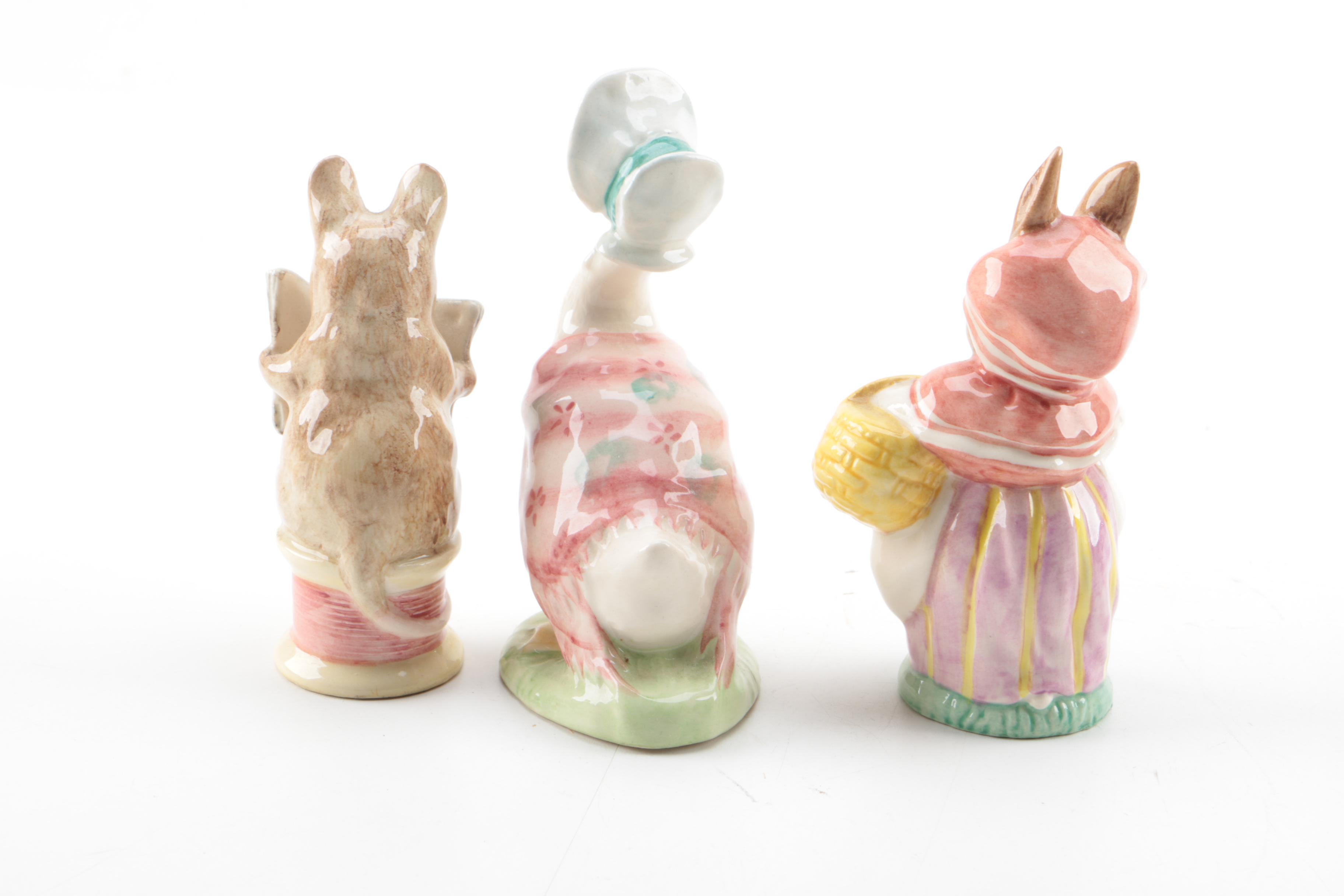 Beswick Beatrix Potter Figurines with Music Box