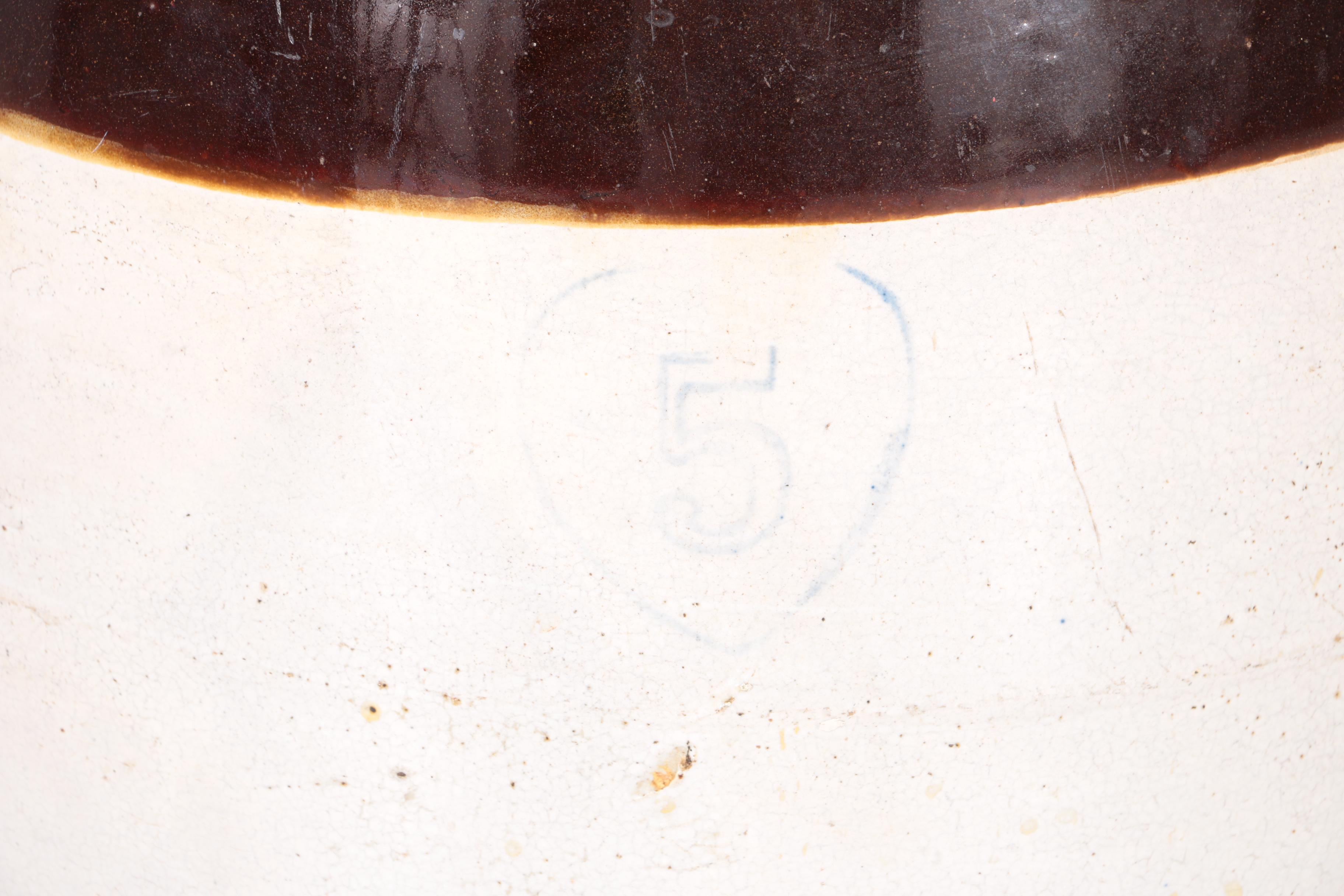 Vintage Stoneware Butter Churn