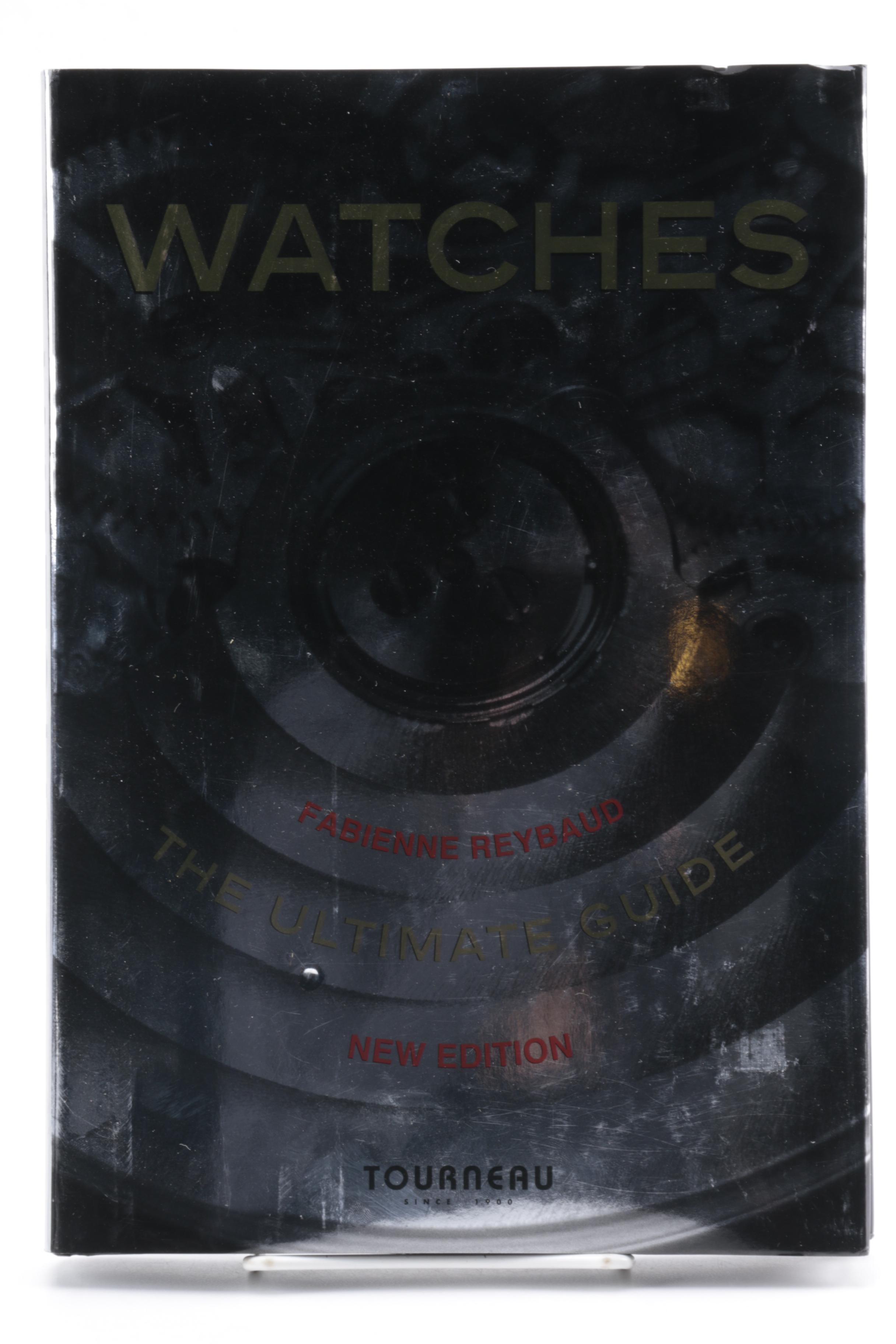 Tiffany & Co. Desk Clock and "Watches: The Ultimate Guide" by Fabienne Reybaud