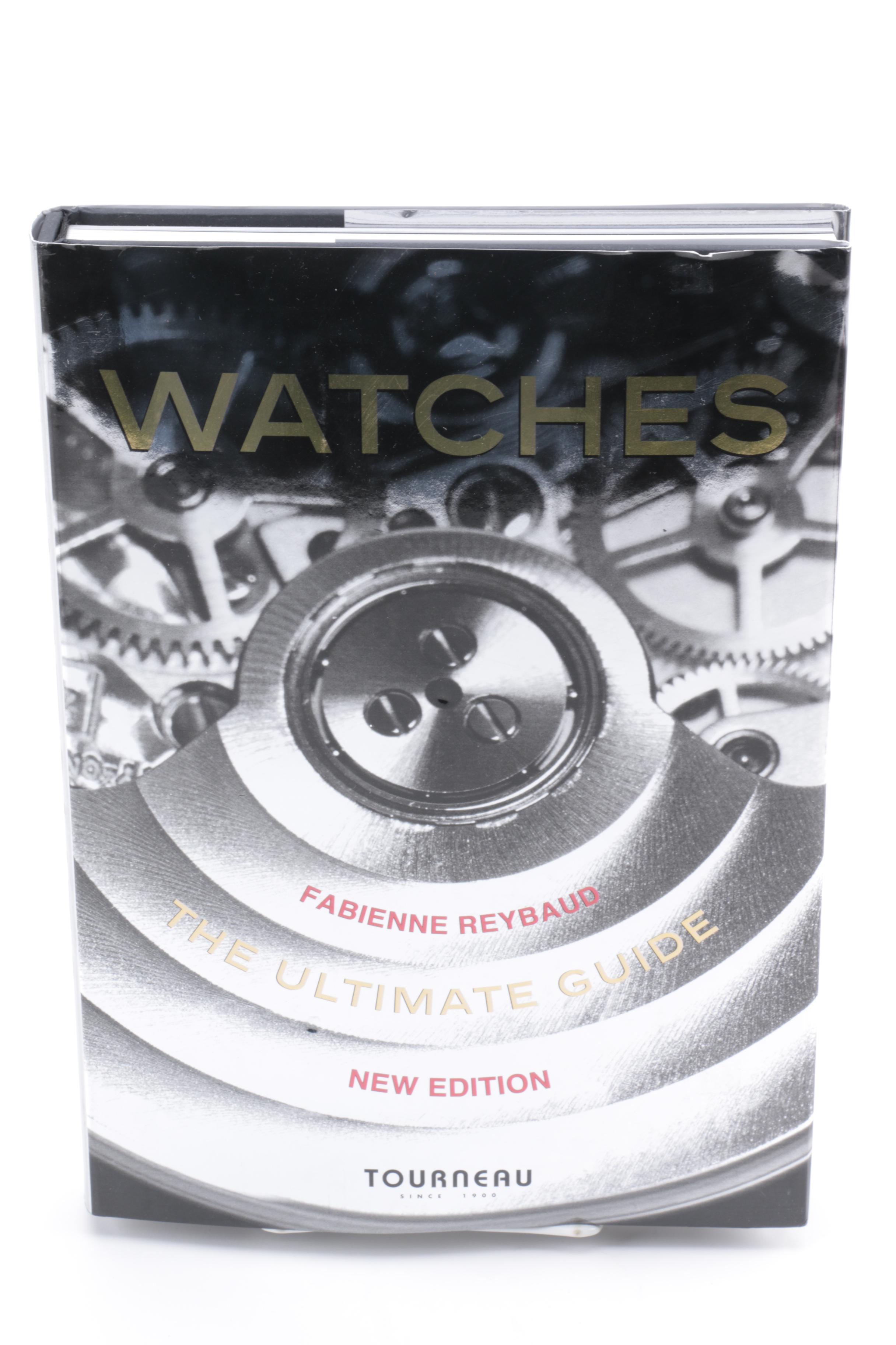 Tiffany & Co. Desk Clock and "Watches: The Ultimate Guide" by Fabienne Reybaud