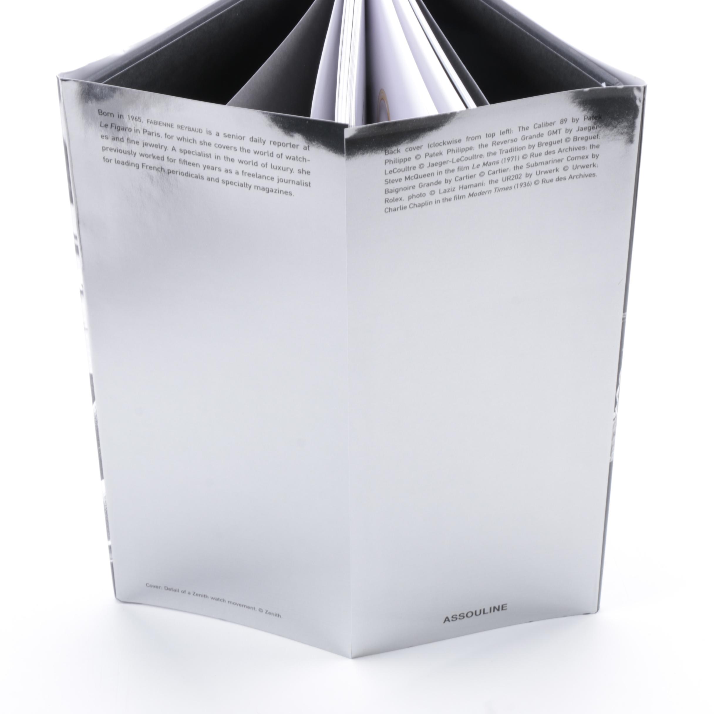 Tiffany & Co. Desk Clock and "Watches: The Ultimate Guide" by Fabienne Reybaud