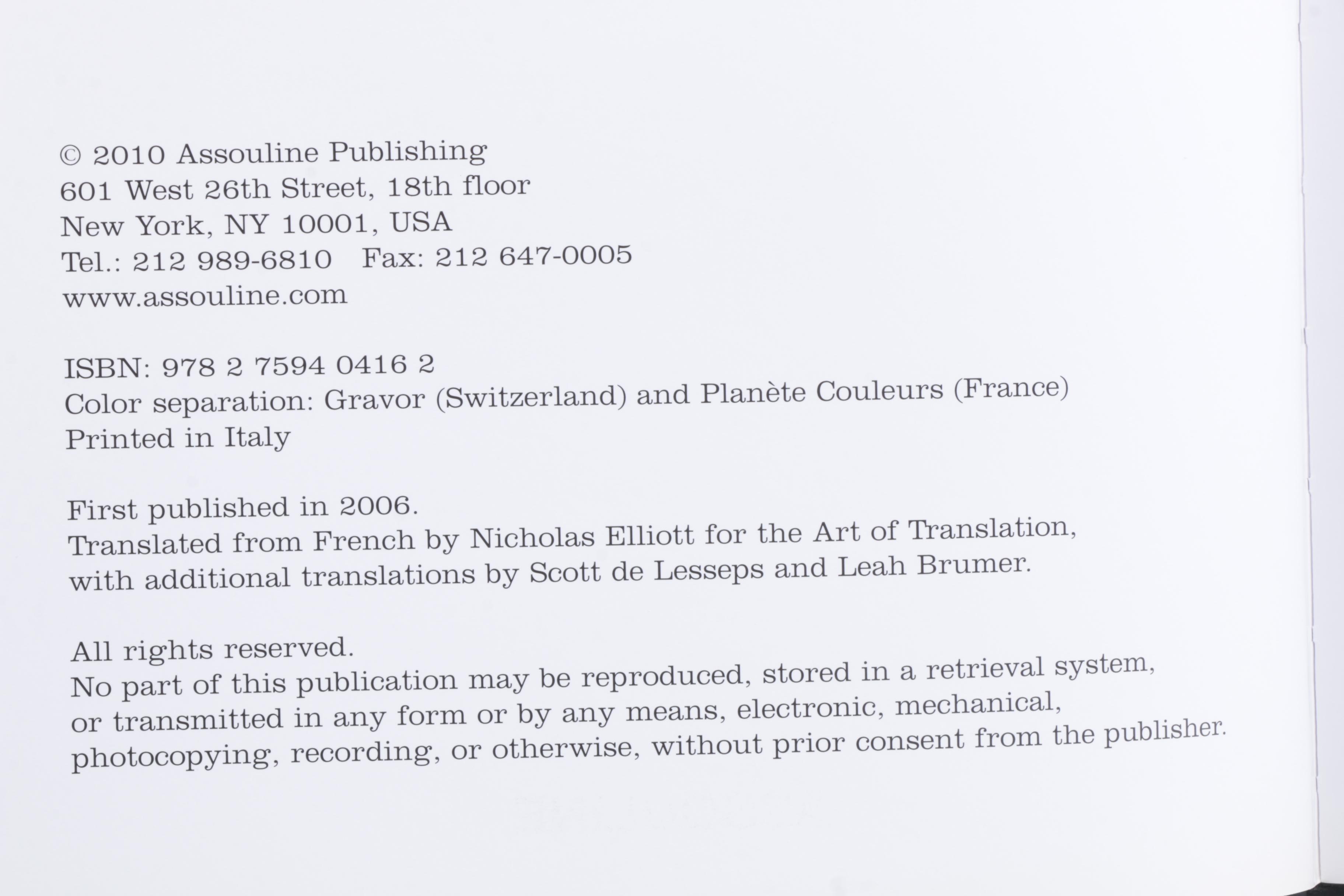 Tiffany & Co. Desk Clock and "Watches: The Ultimate Guide" by Fabienne Reybaud