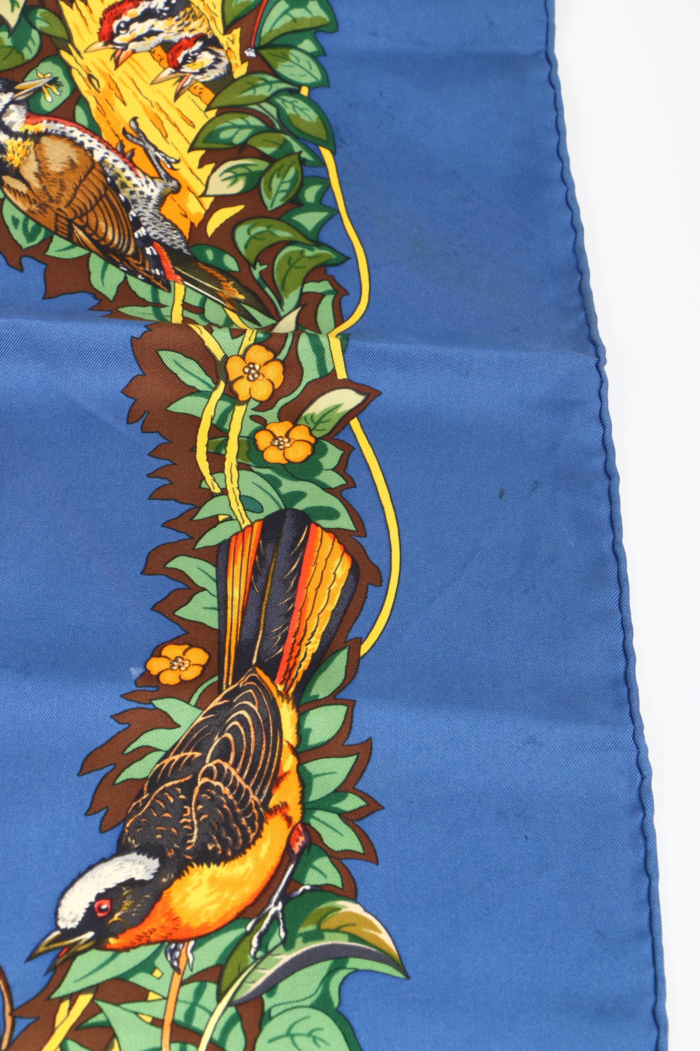 Hermès "Jungle Love" Silk Scarf