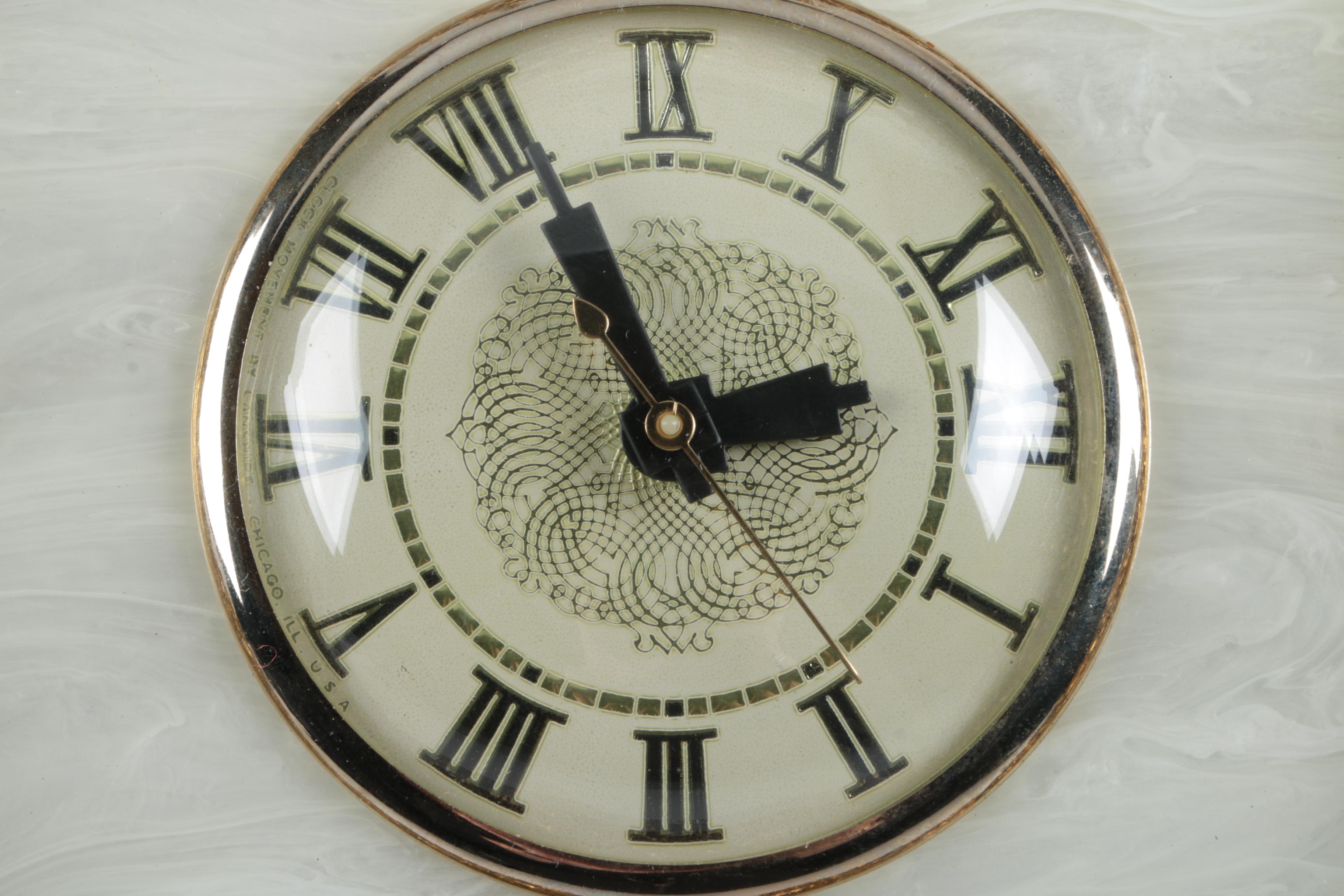 Shelf Clocks Featuring Orrefors