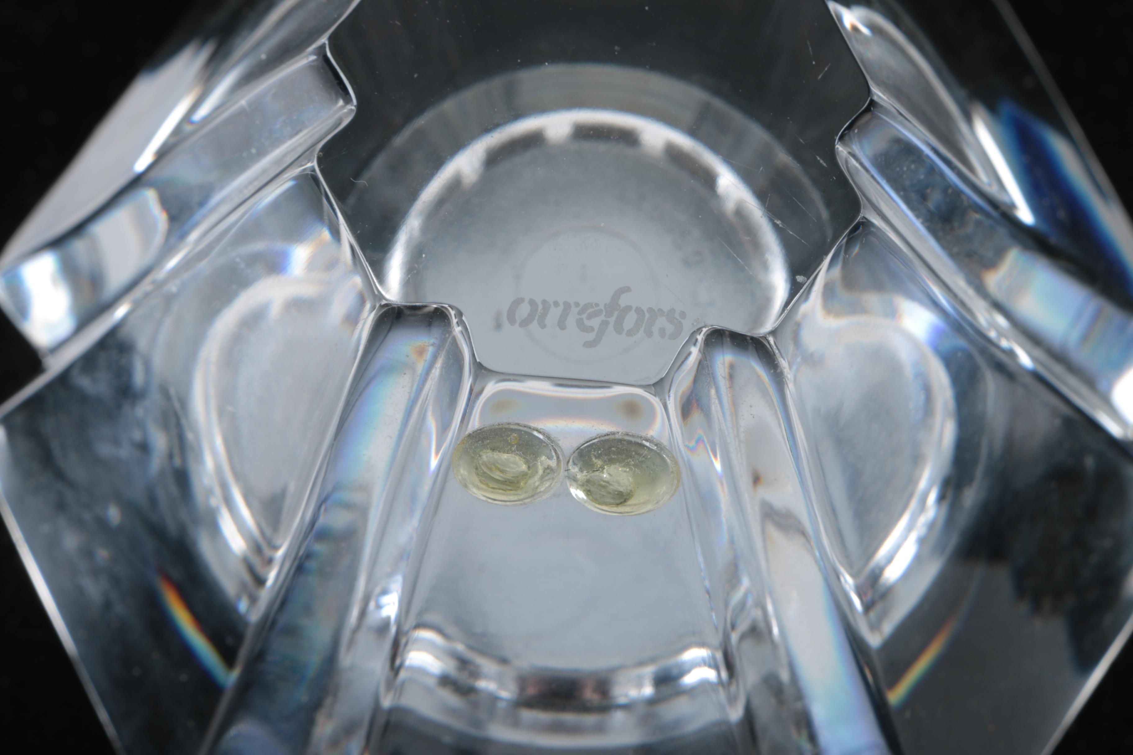 Shelf Clocks Featuring Orrefors