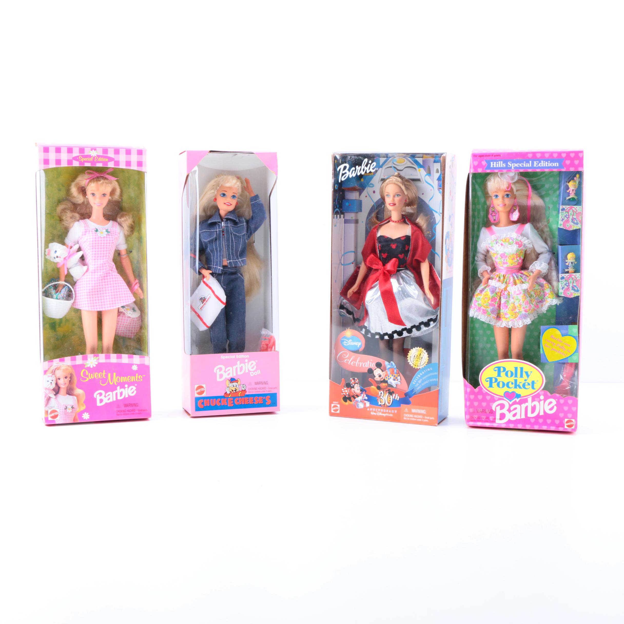 Collection of Barbies