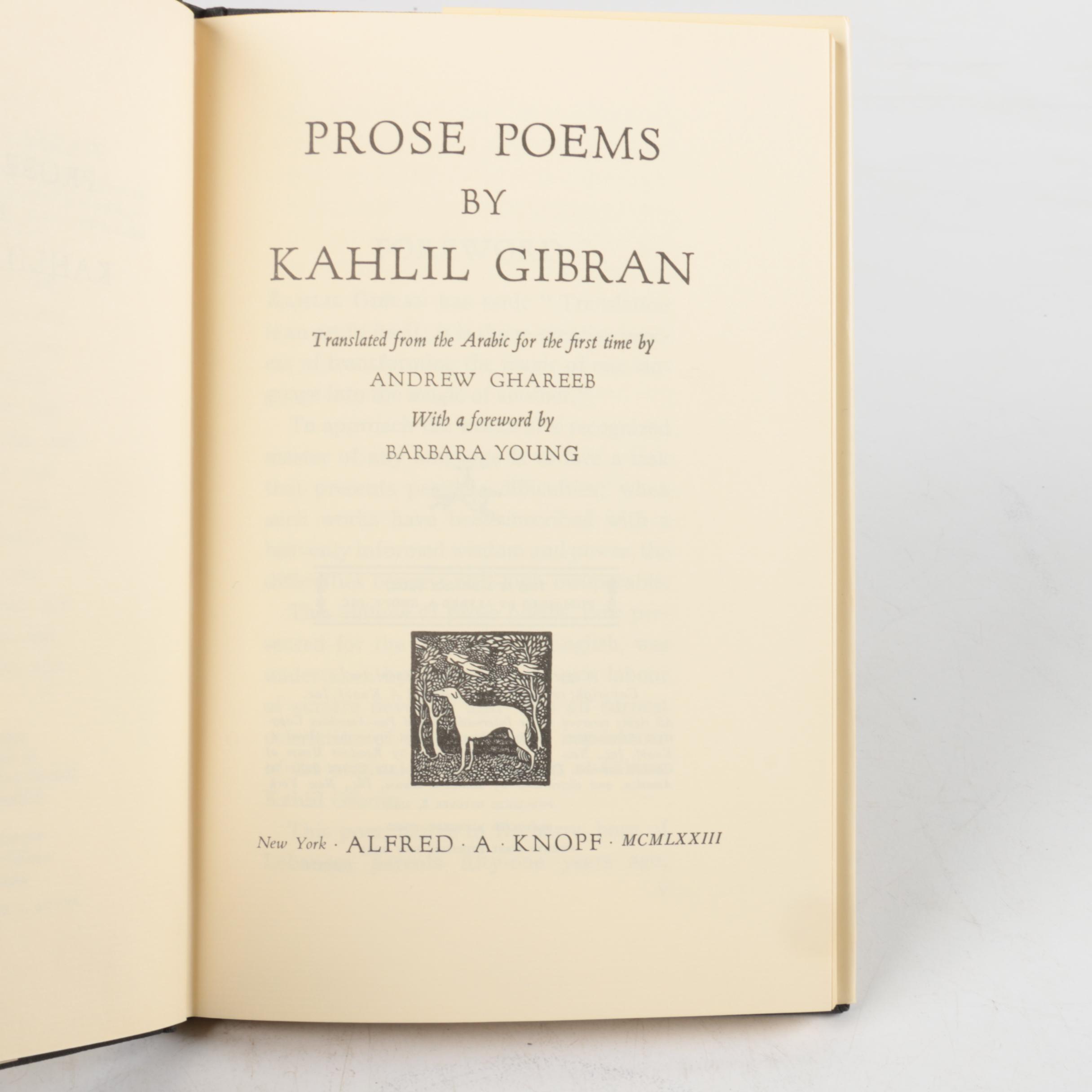 Collection of Hardcover Books by Kahlil Gibran