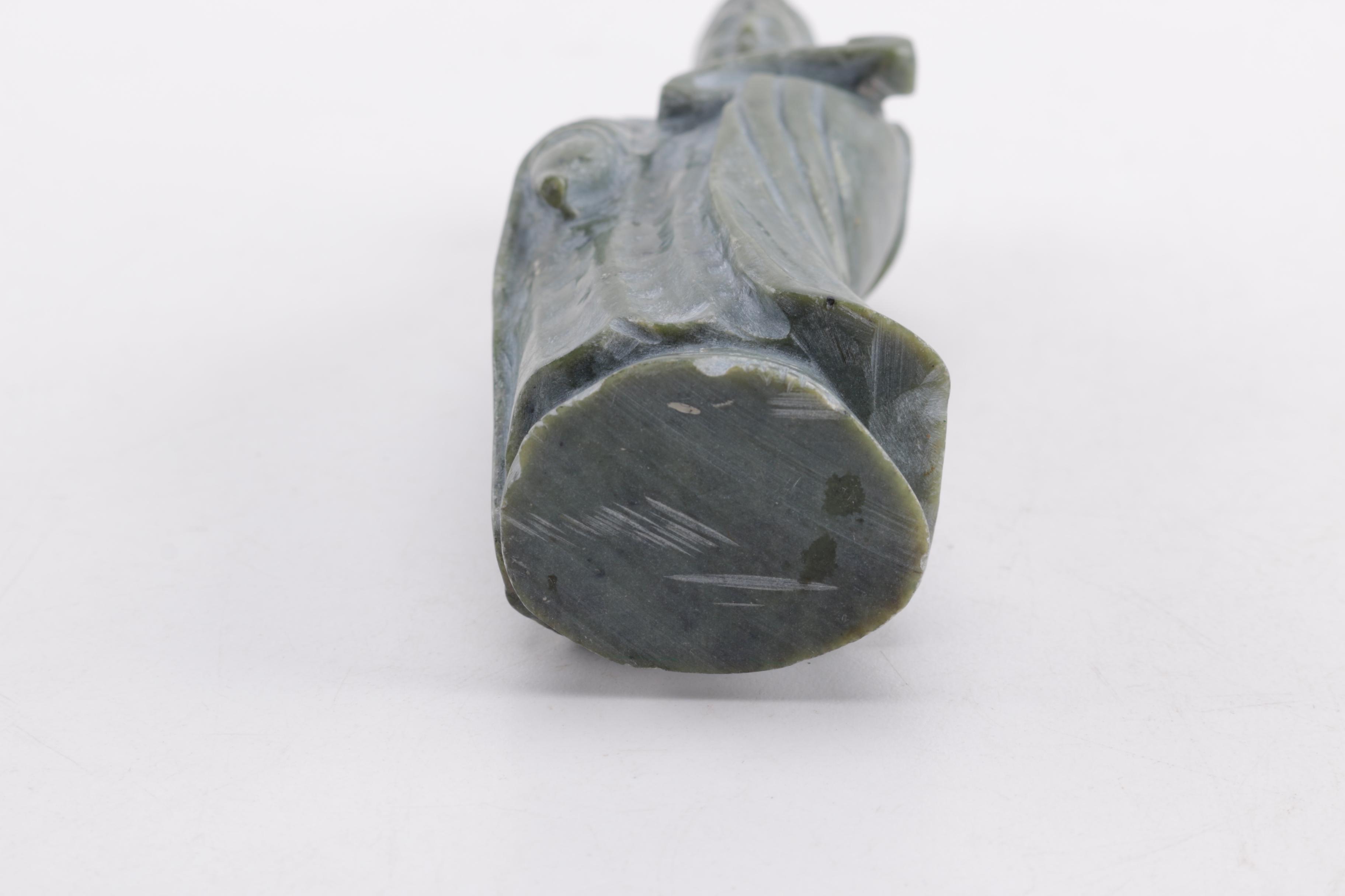 Chinese Carved Stone Quan Yin Figurine