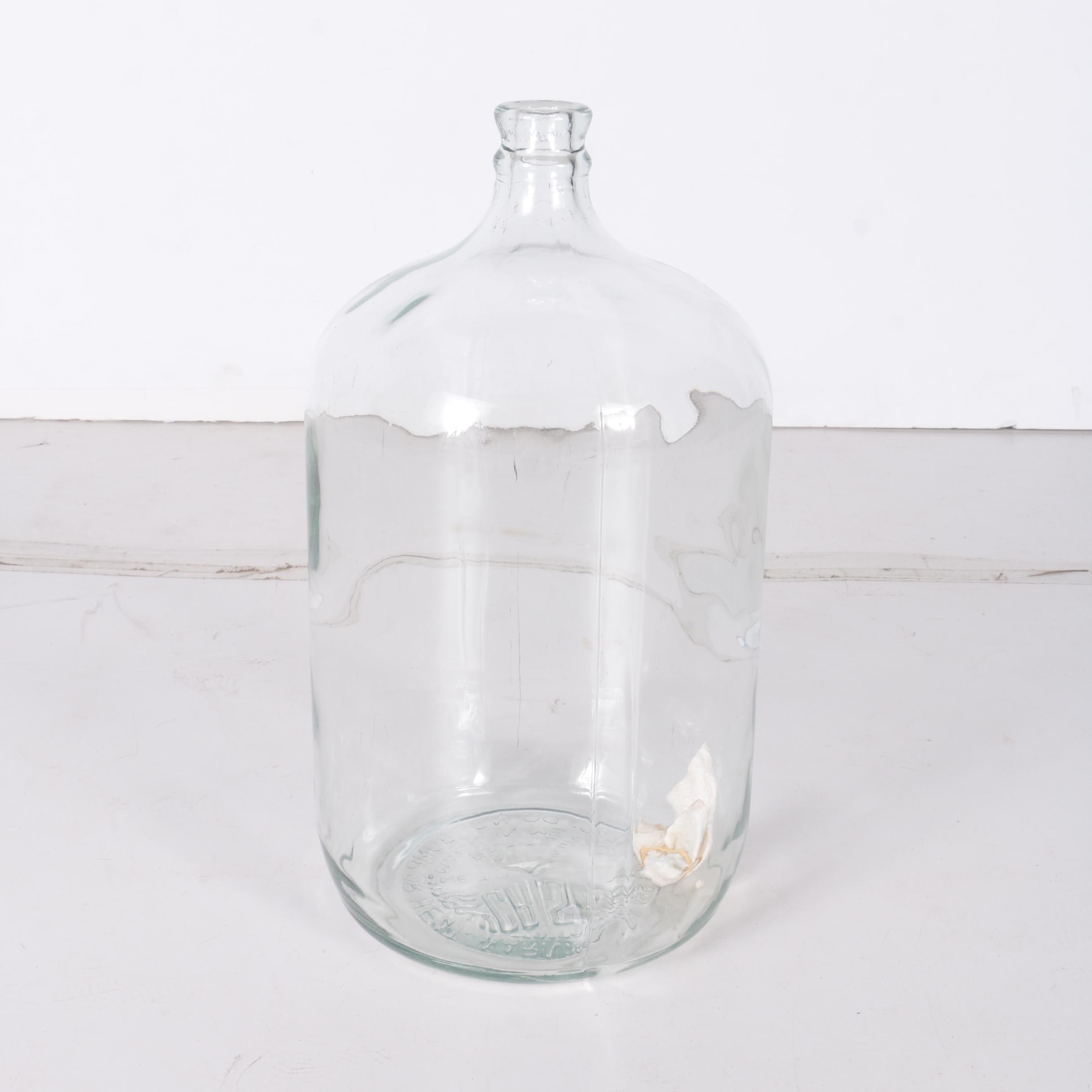 Vintage Crisa Glass Five Gallon Carboy