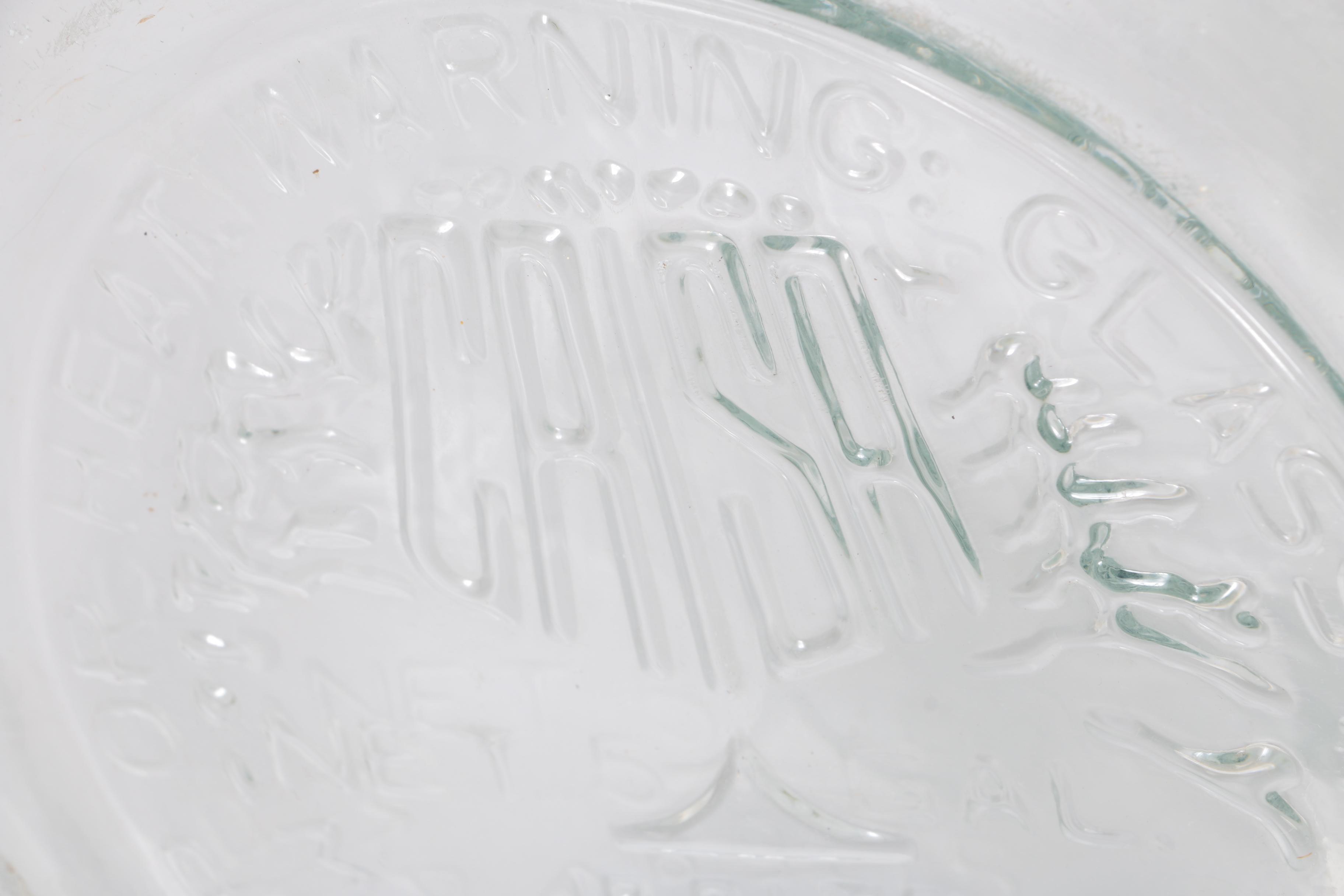 Vintage Crisa Glass Five Gallon Carboy